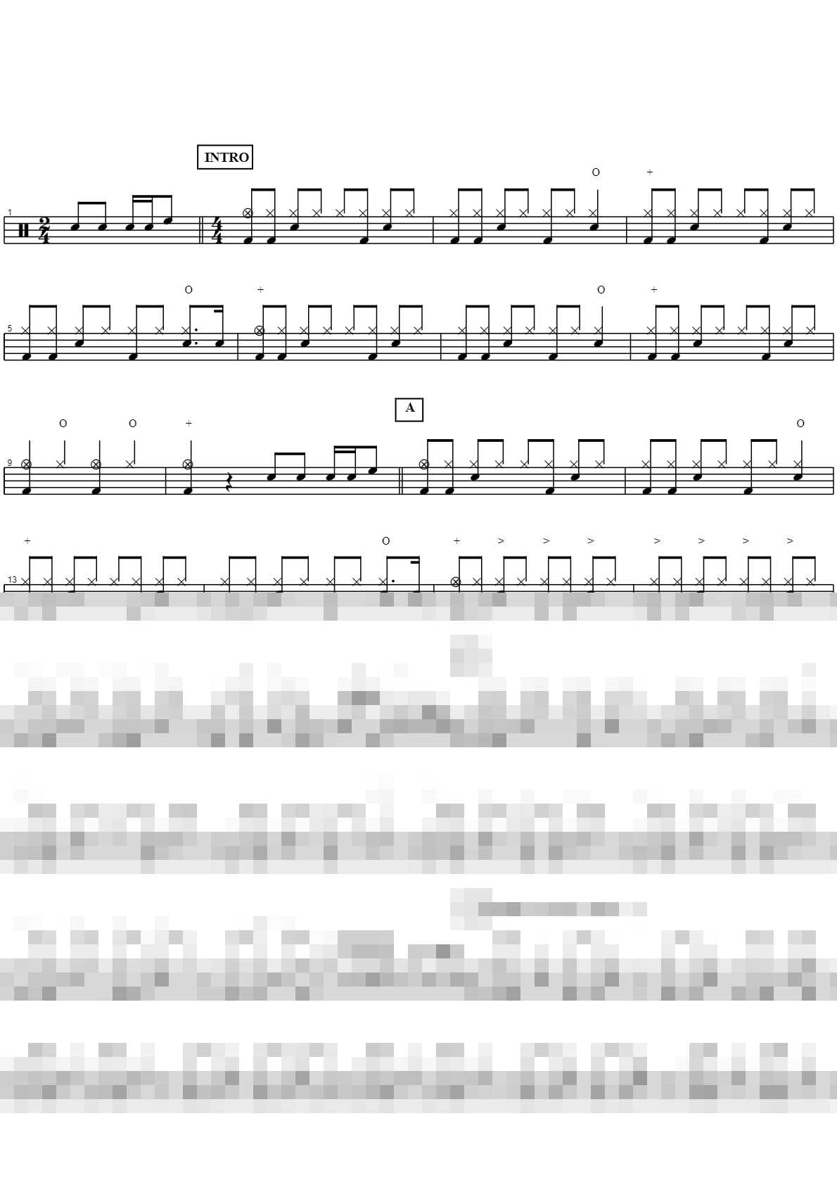 별빛속에 빛나는 주님 Sheet Music Preview