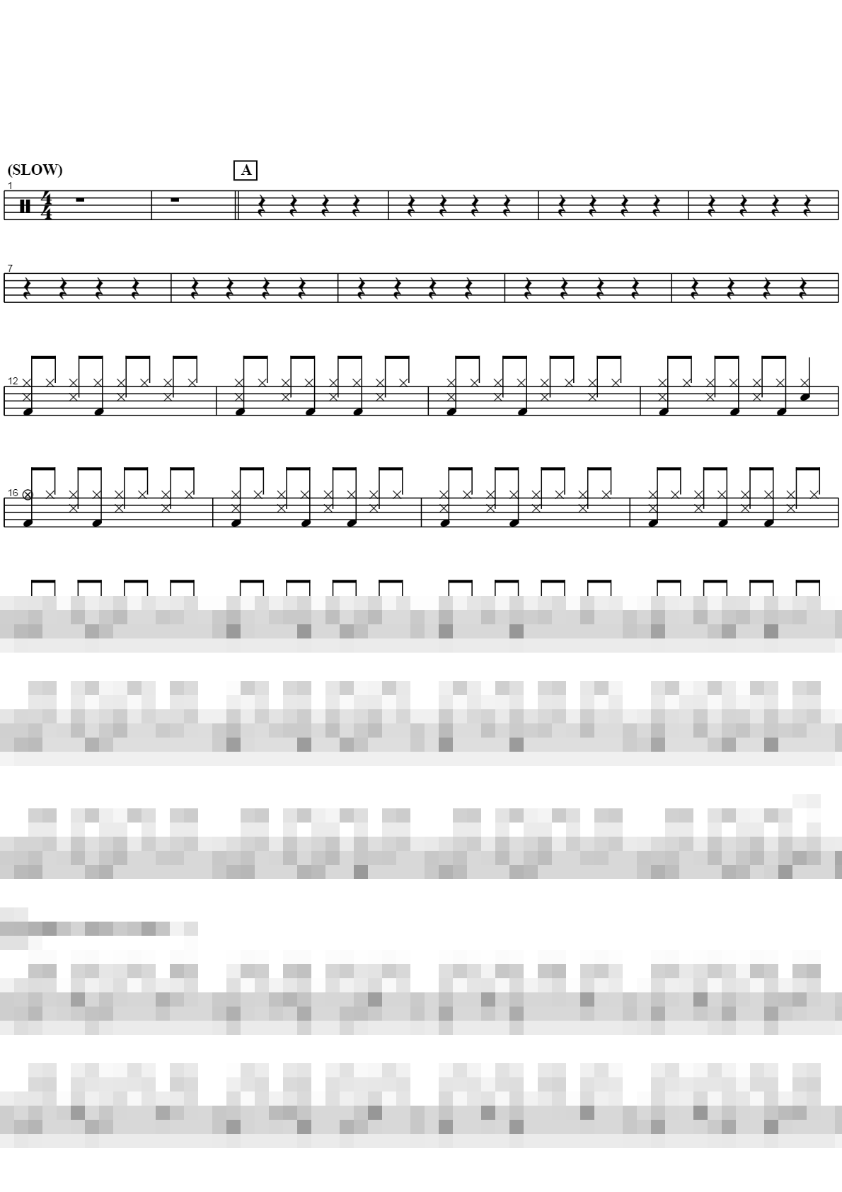 개구쟁이 (feat T O P) Sheet Music Preview