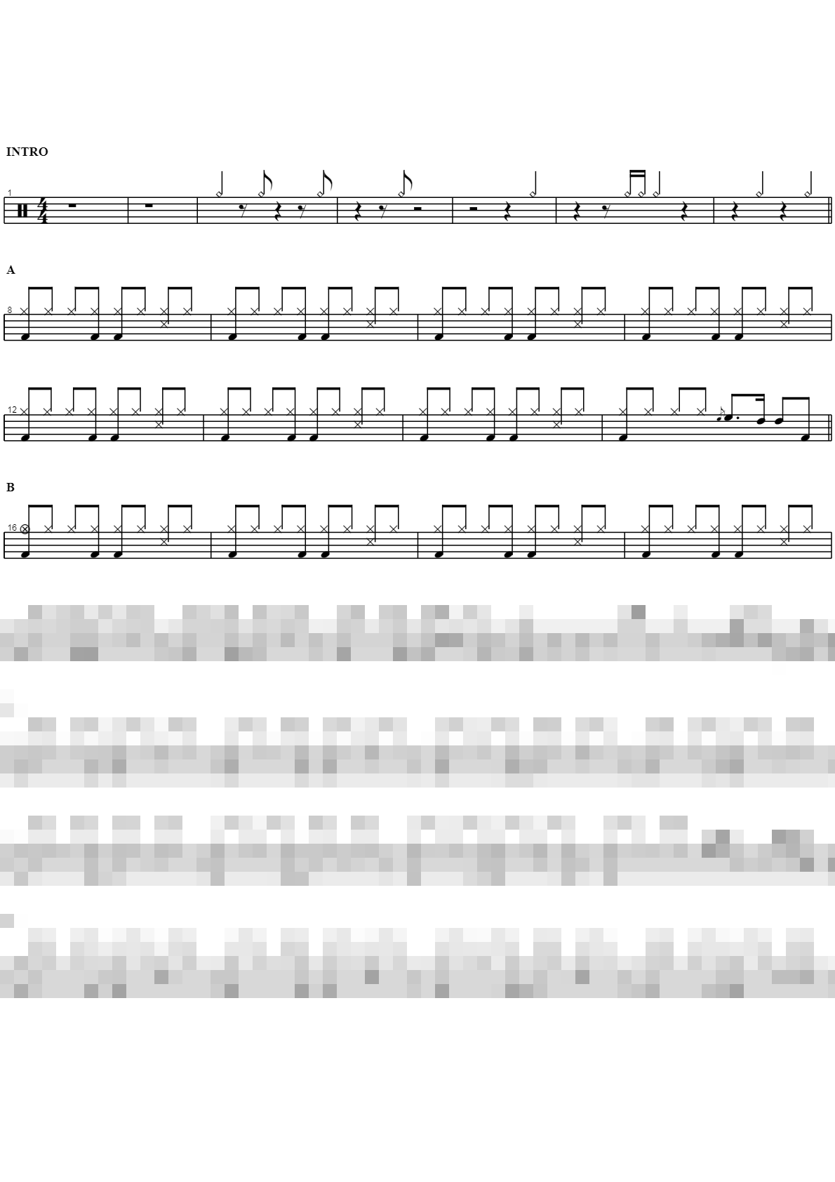 예수 사랑해요 Sheet Music Preview