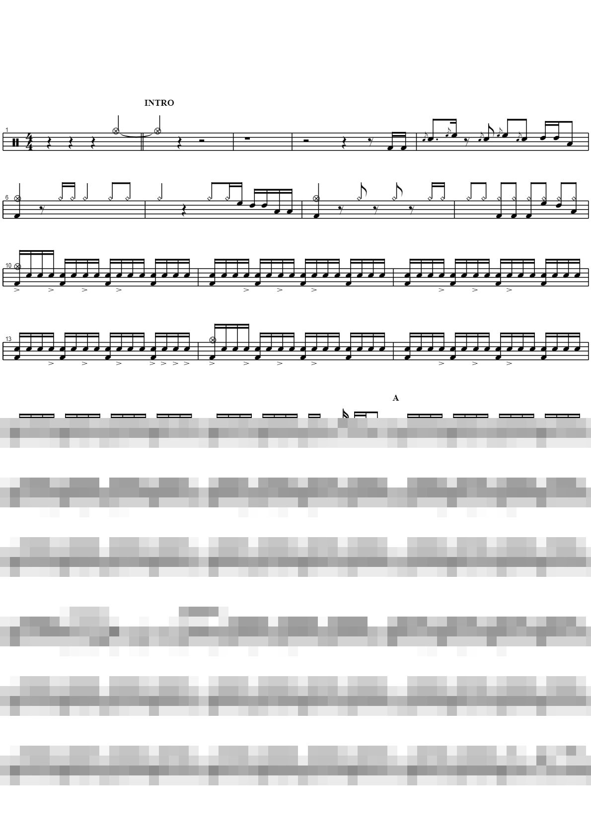 예수 열방의 소망(Hope of the nation) Sheet Music Preview