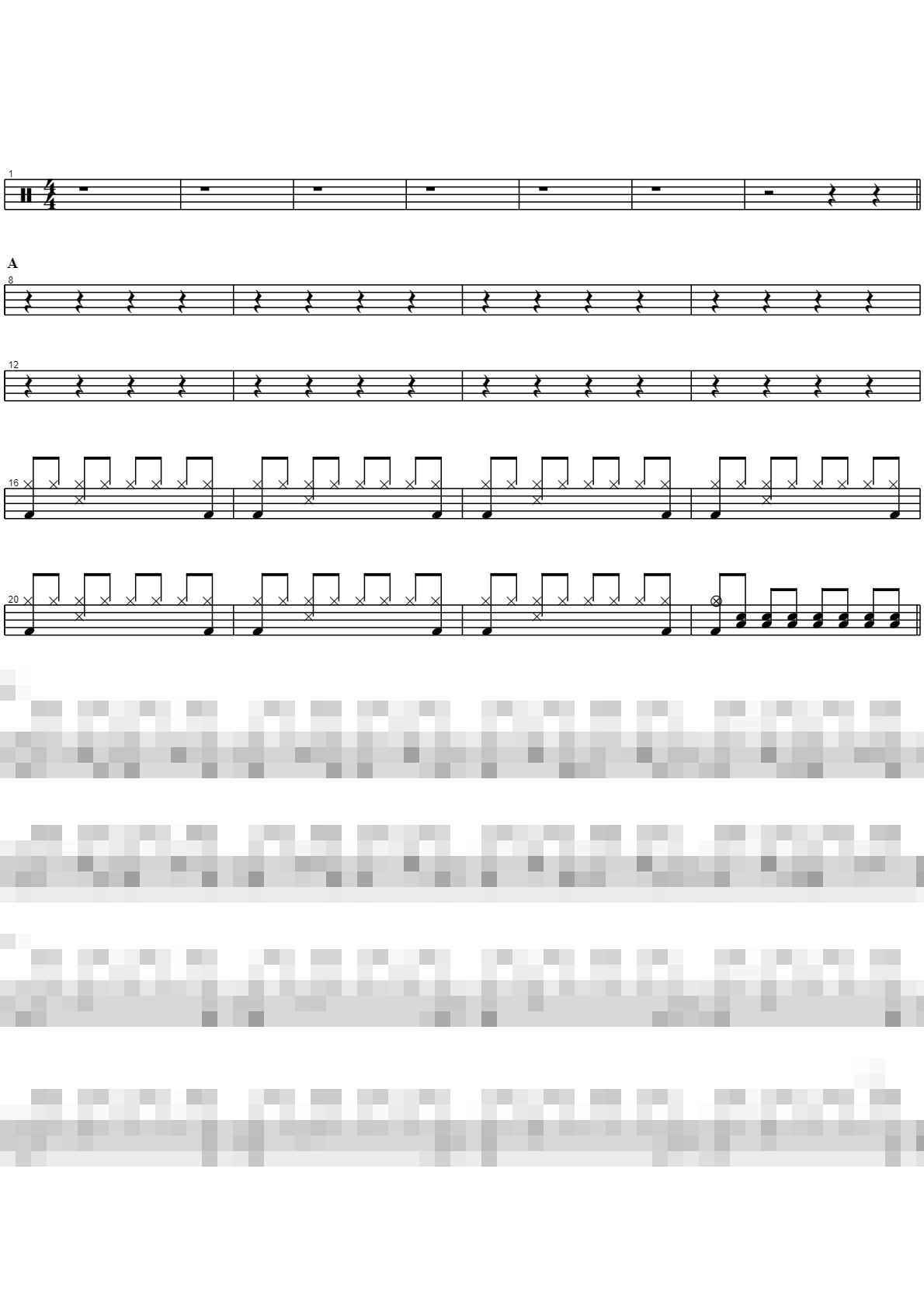 아픈만큼성숙해지고 Sheet Music Preview