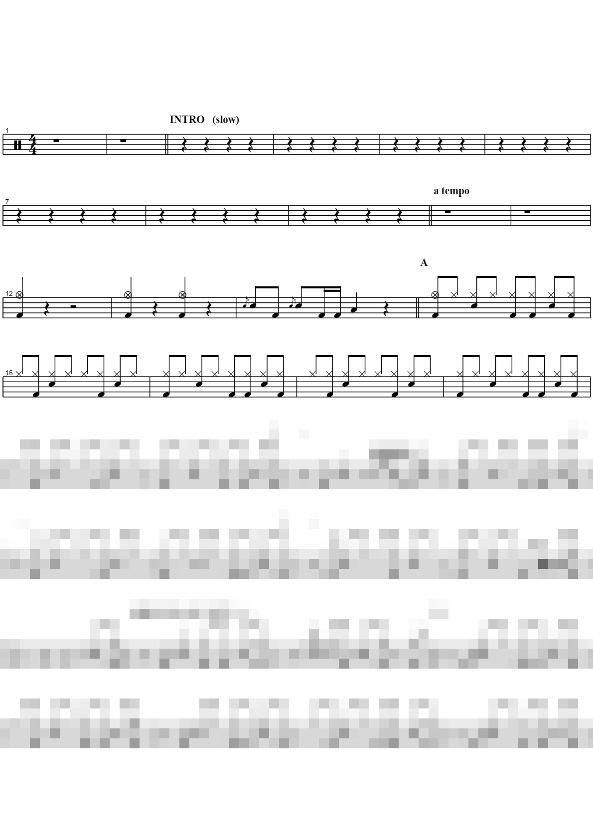 희야 (원곡가수 부활) Sheet Music Preview