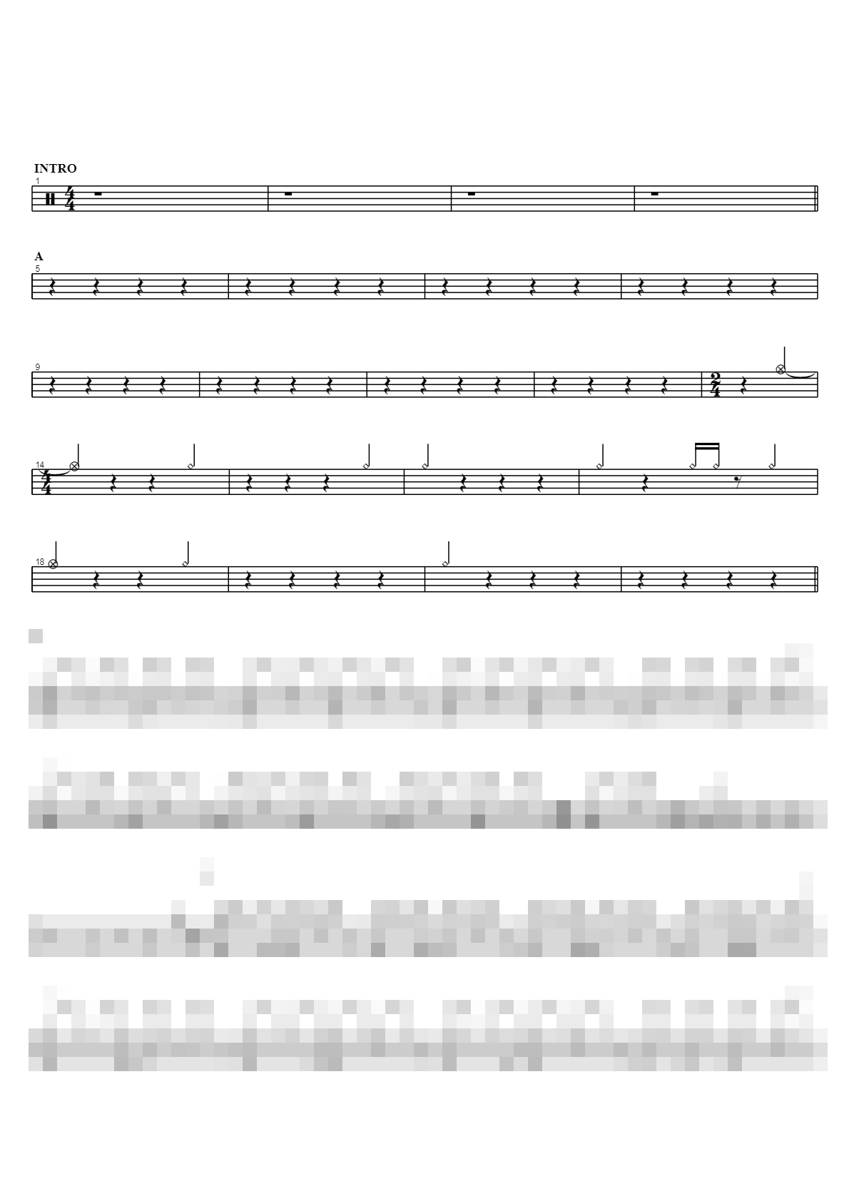 광화문에서 Sheet Music Preview