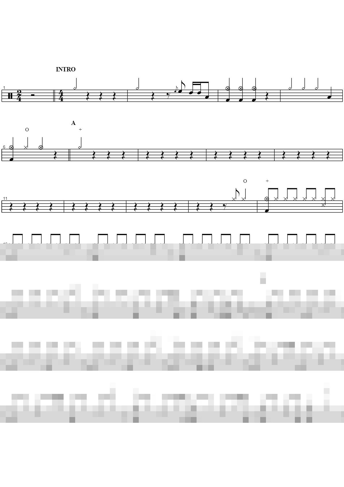 당신을 사랑합니다 Sheet Music Preview