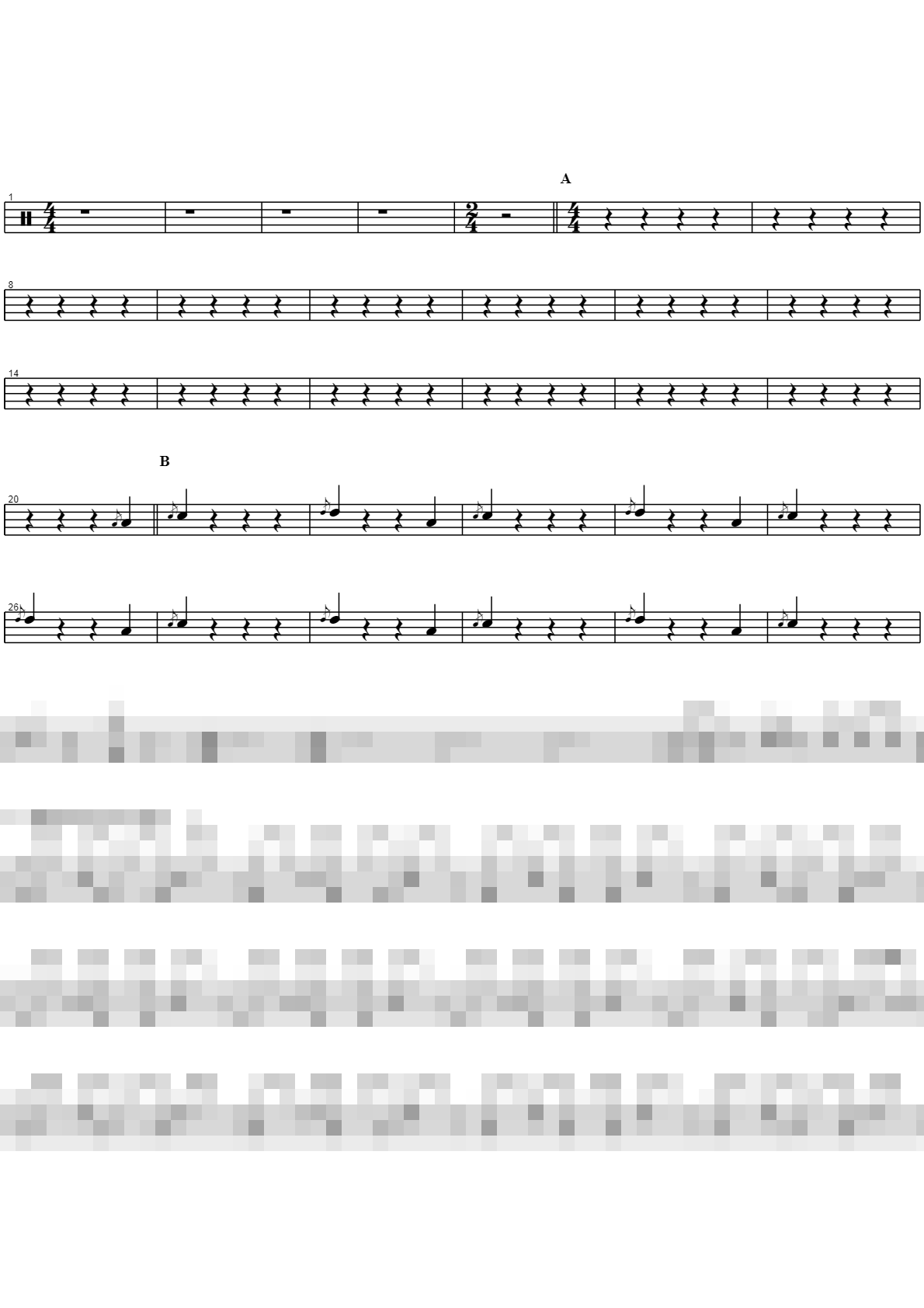 사노라면 Sheet Music Preview