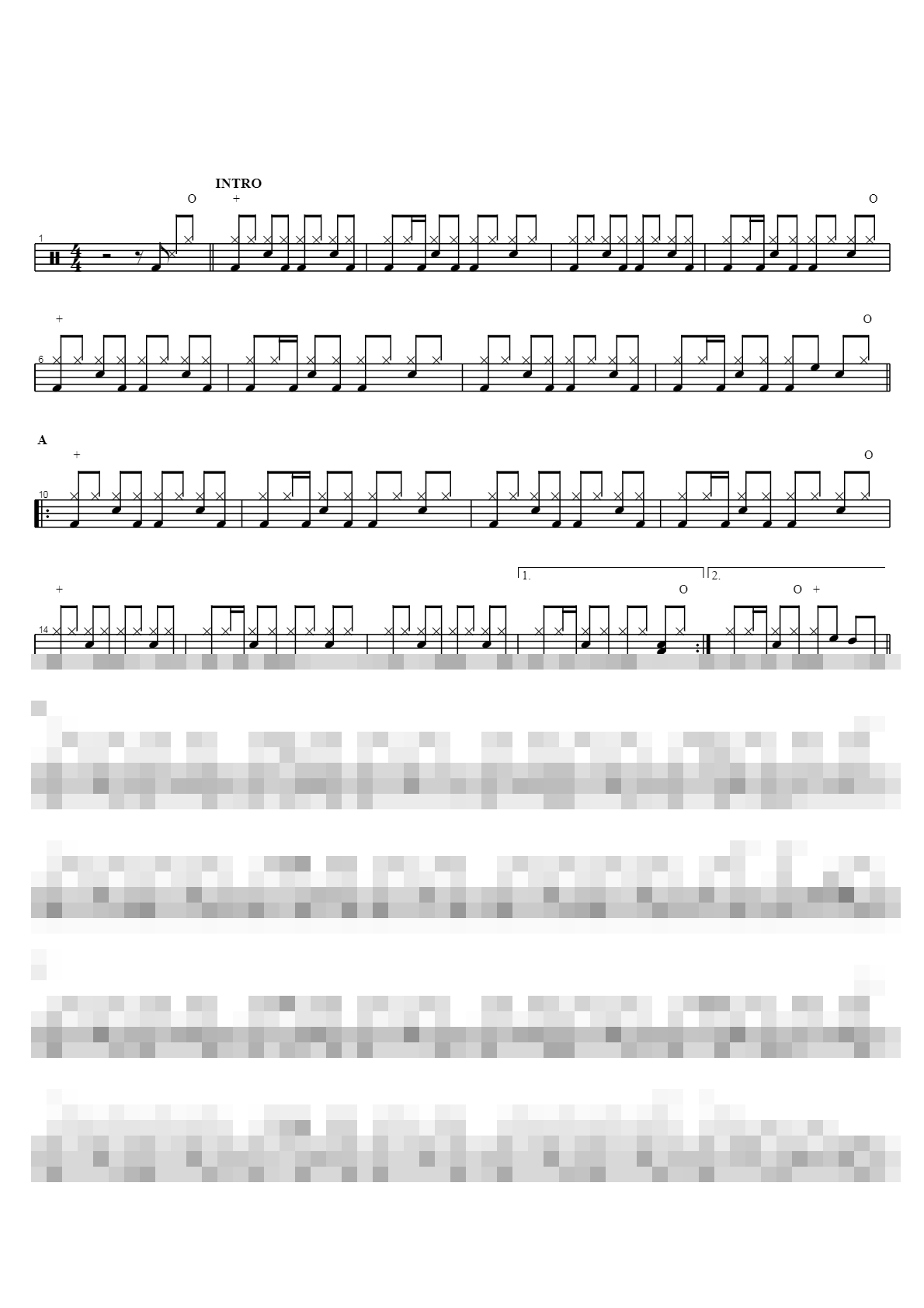 연애 Sheet Music Preview