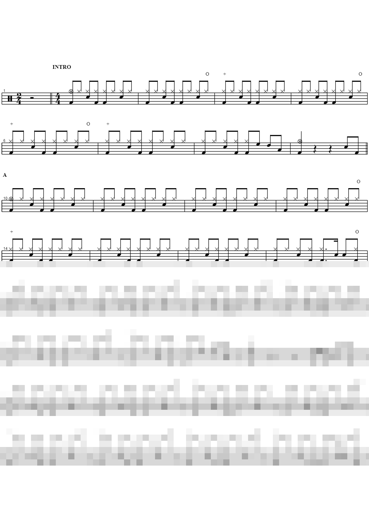 호랑나비 Sheet Music Preview