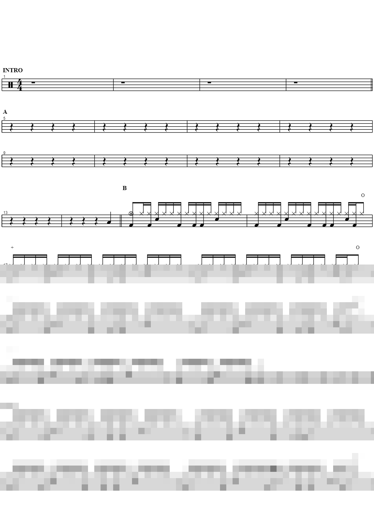 불치병 Sheet Music Preview