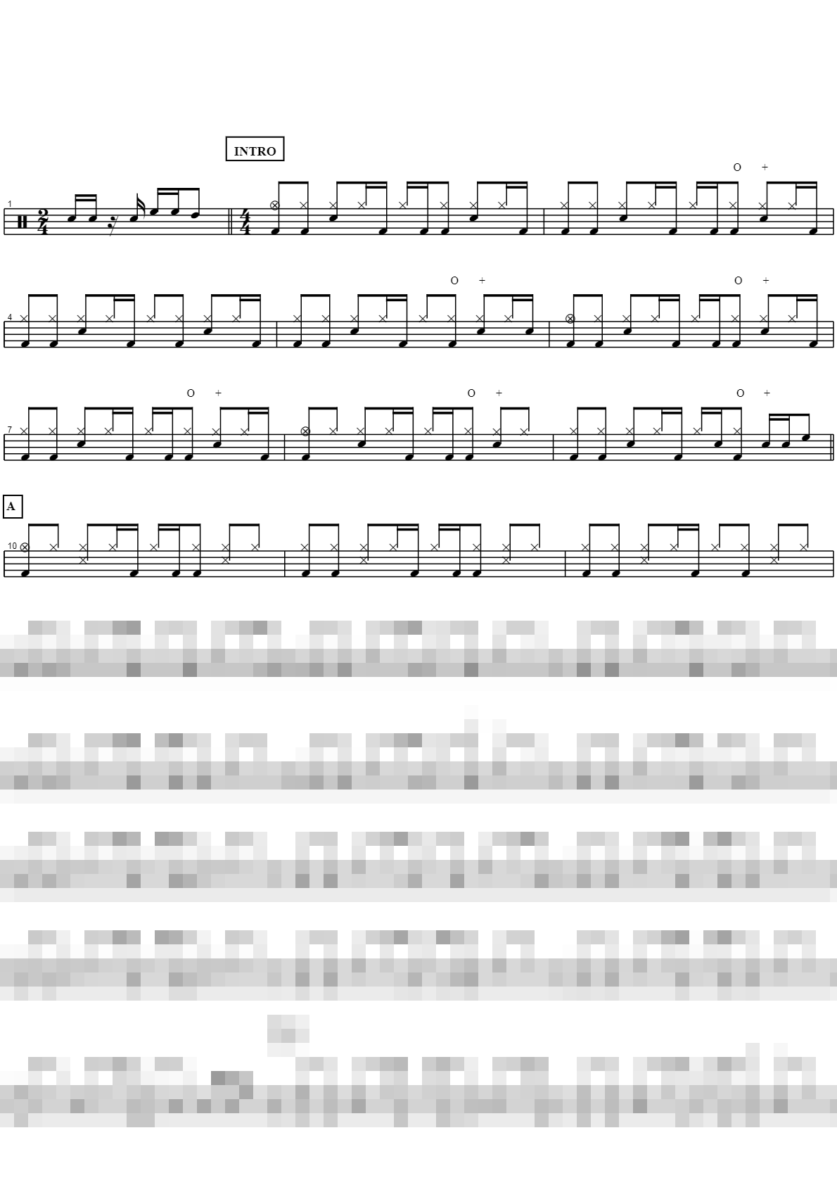 주 여호와는 광대하시도다 Sheet Music Preview