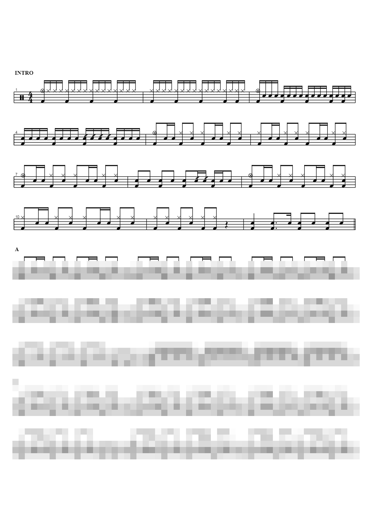 모르고 Sheet Music Preview