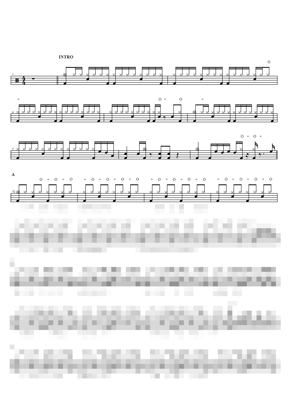 잡초 Sheet Music Preview