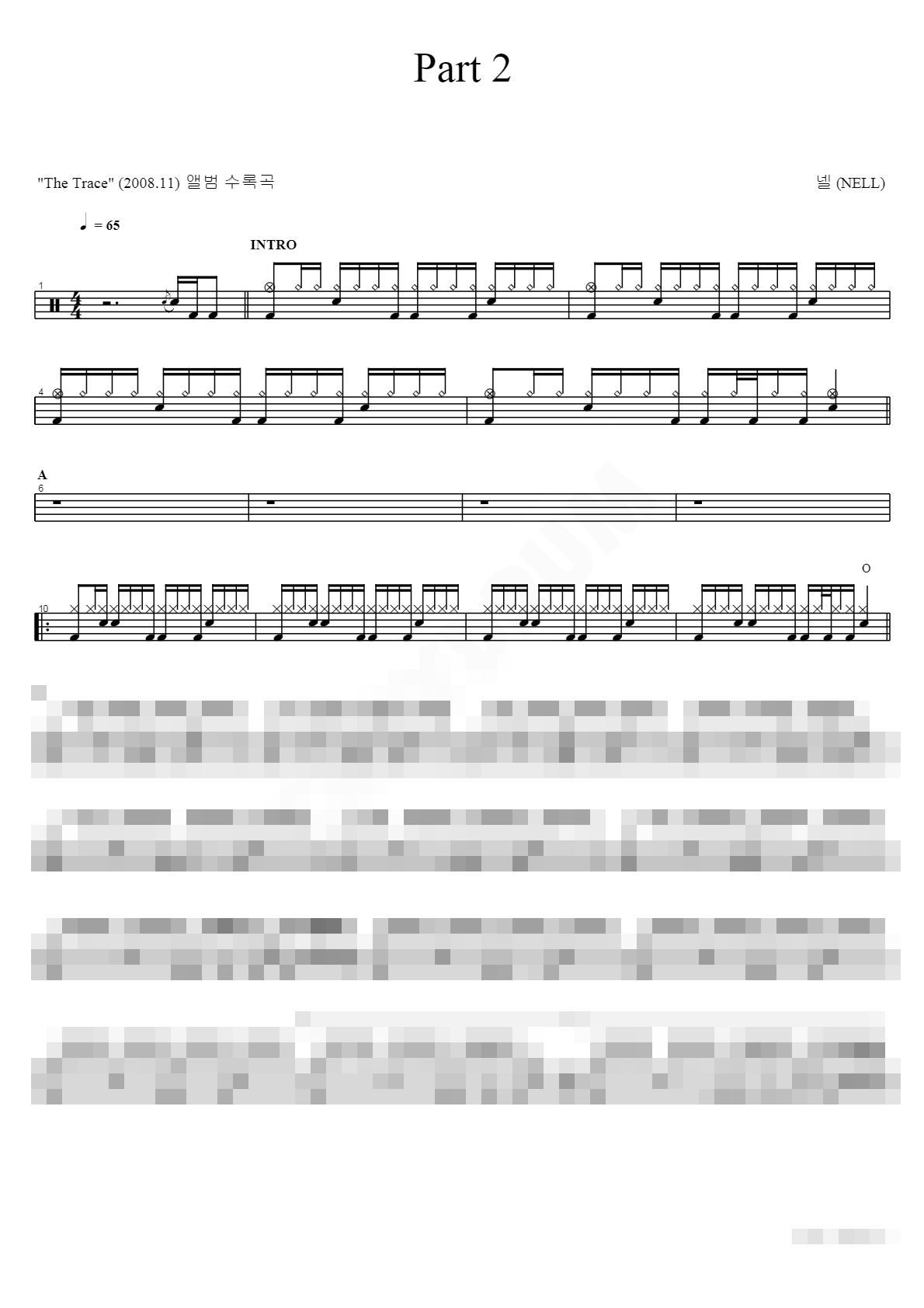 Part 2 Sheet Music Preview