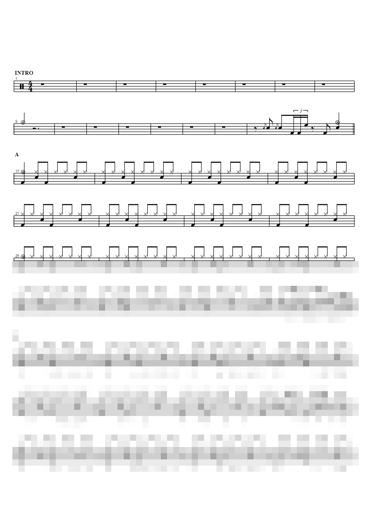 어떡하라고 Sheet Music Preview