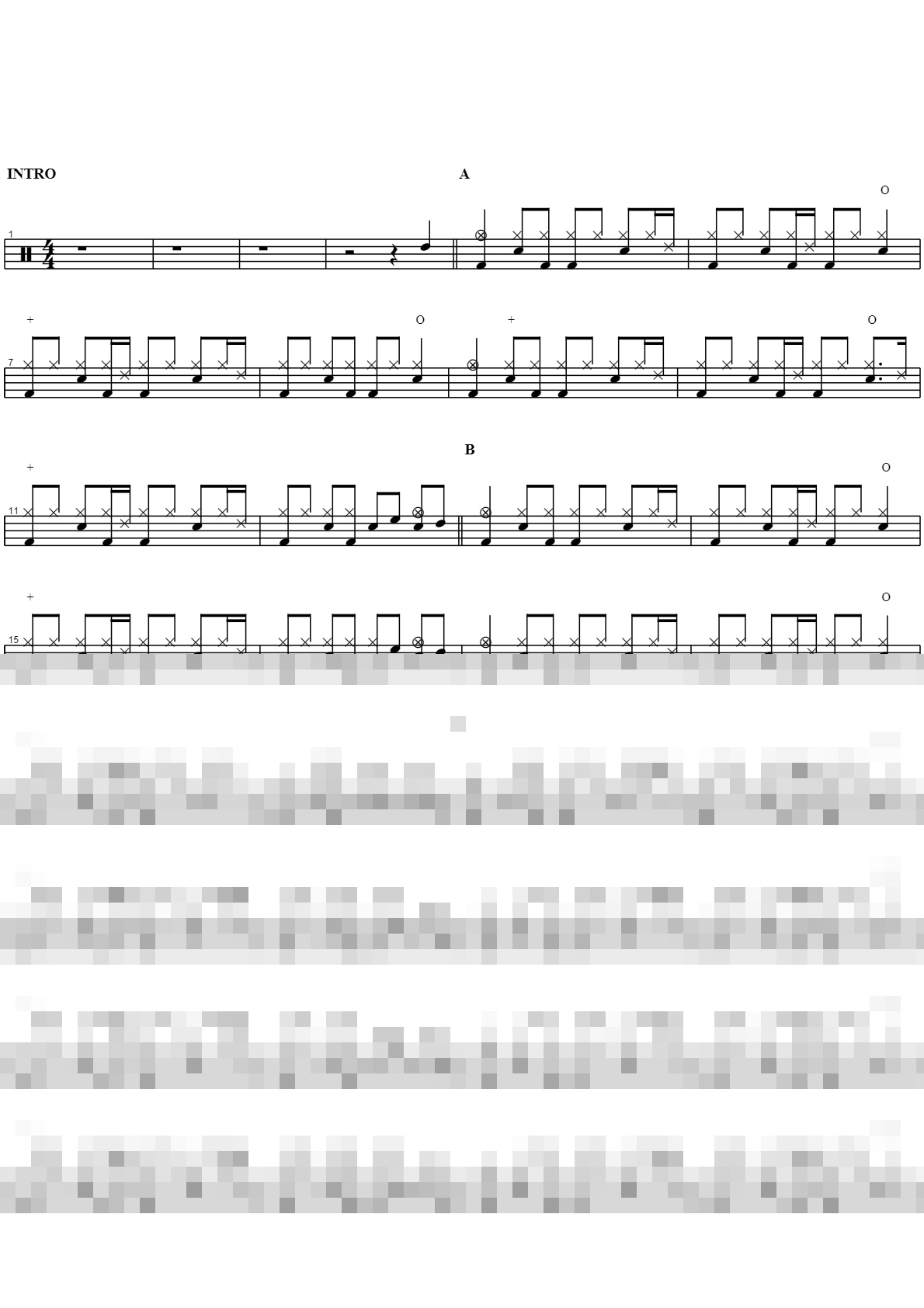 편지 Sheet Music Preview