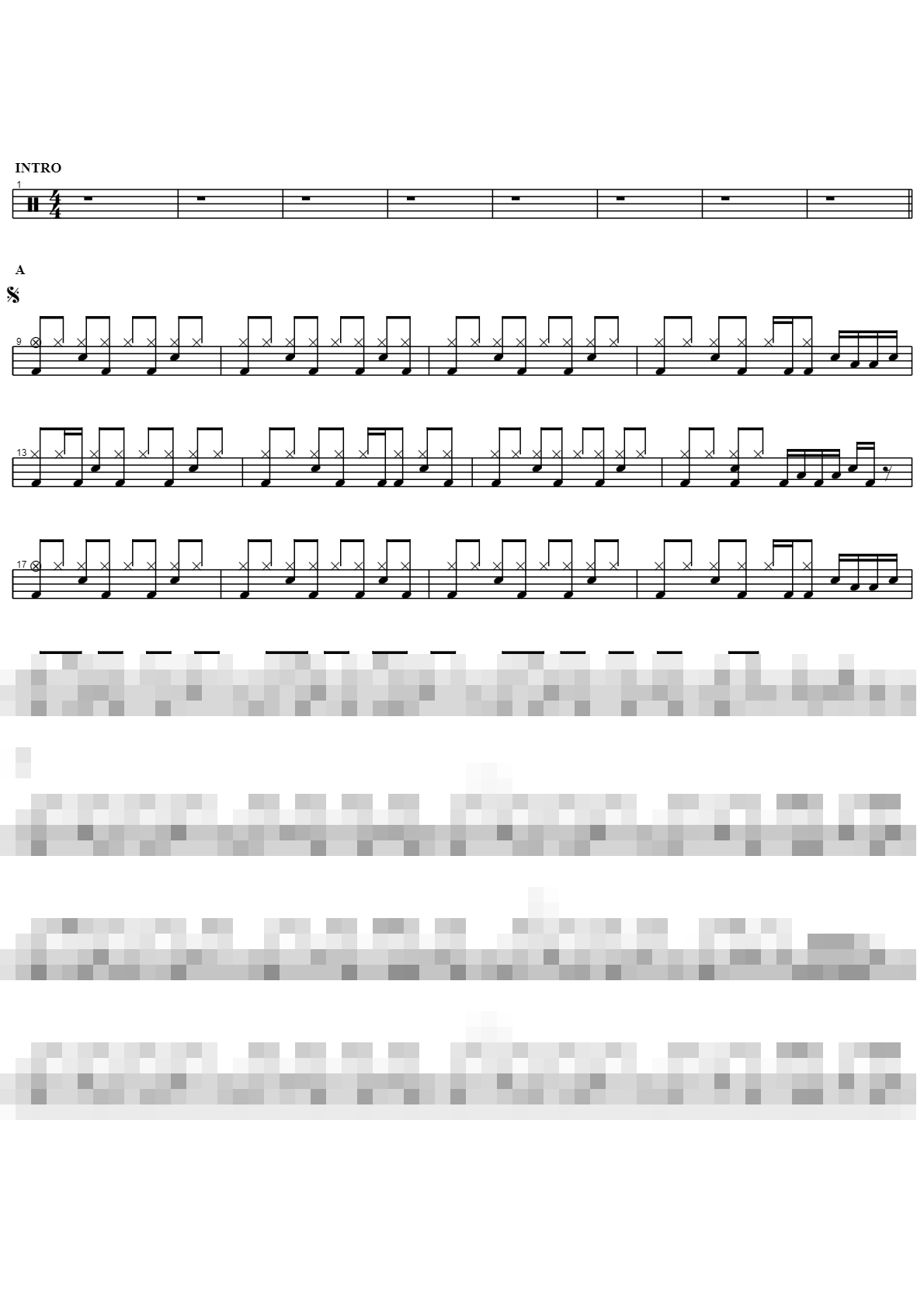 거북이 Sheet Music Preview