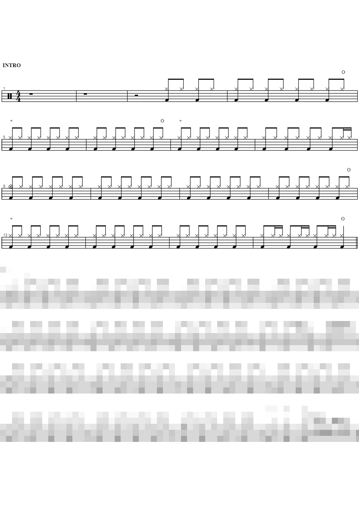 주의 자비가 내려와 Sheet Music Preview