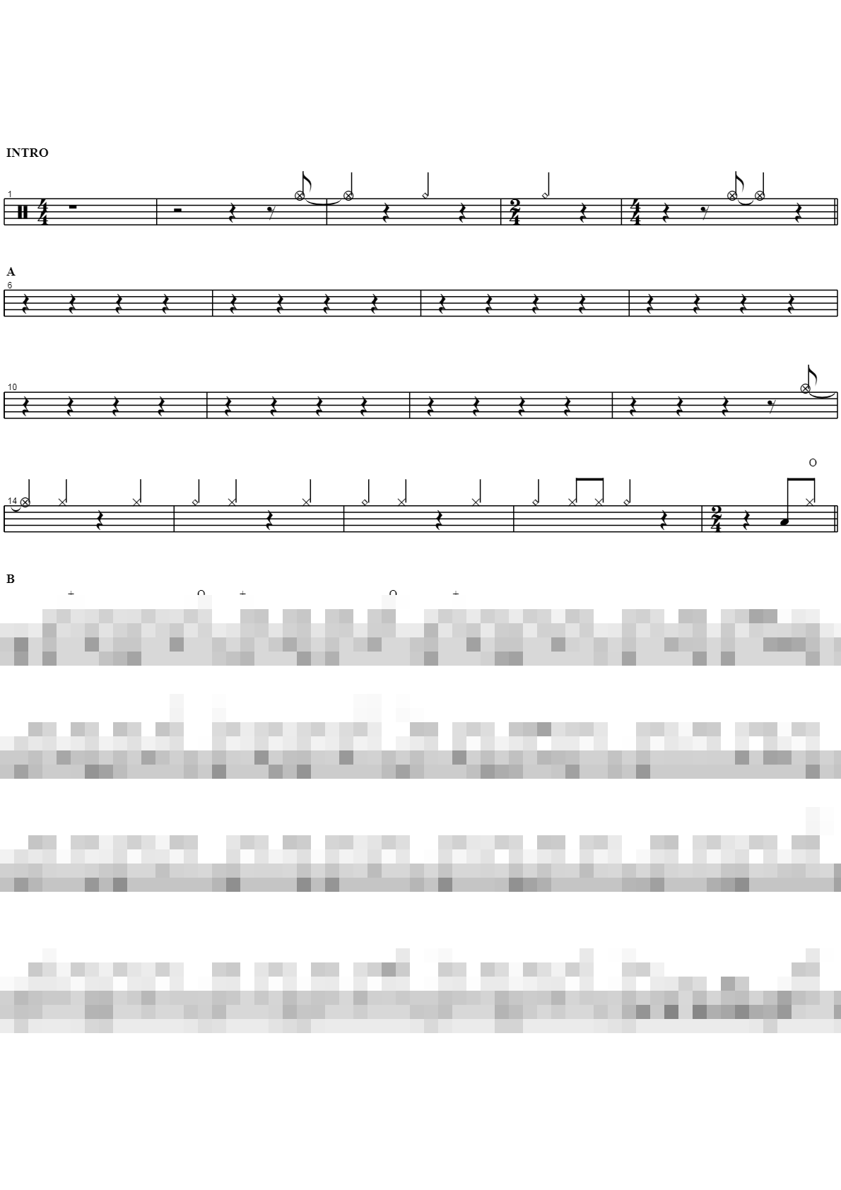 그대라서 Sheet Music Preview