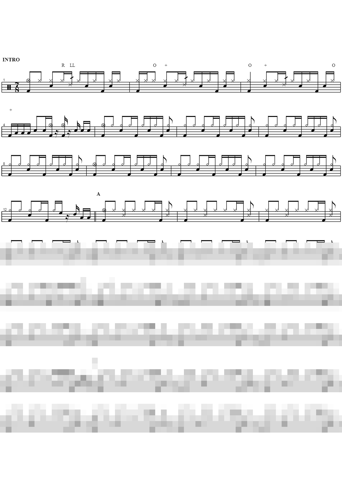 da capo Sheet Music Preview