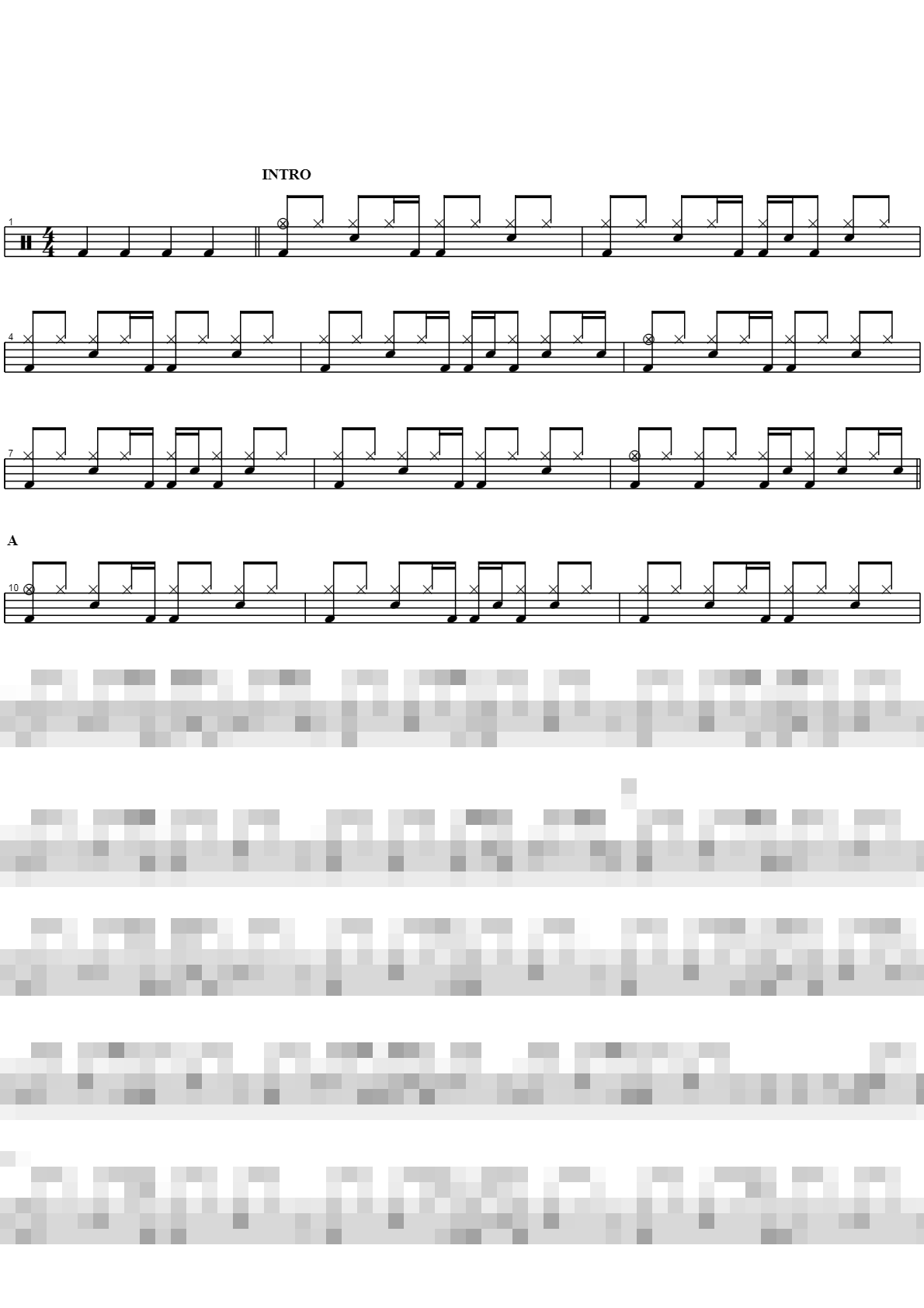 She`s Gone Sheet Music Preview