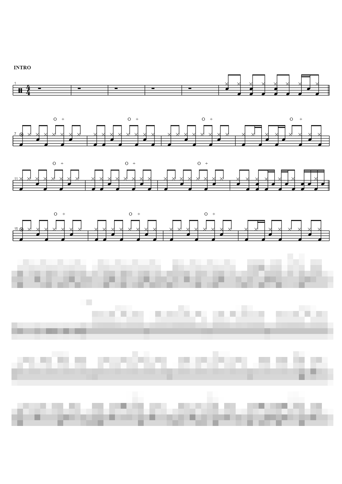 그녀가 떠나가요 Sheet Music Preview