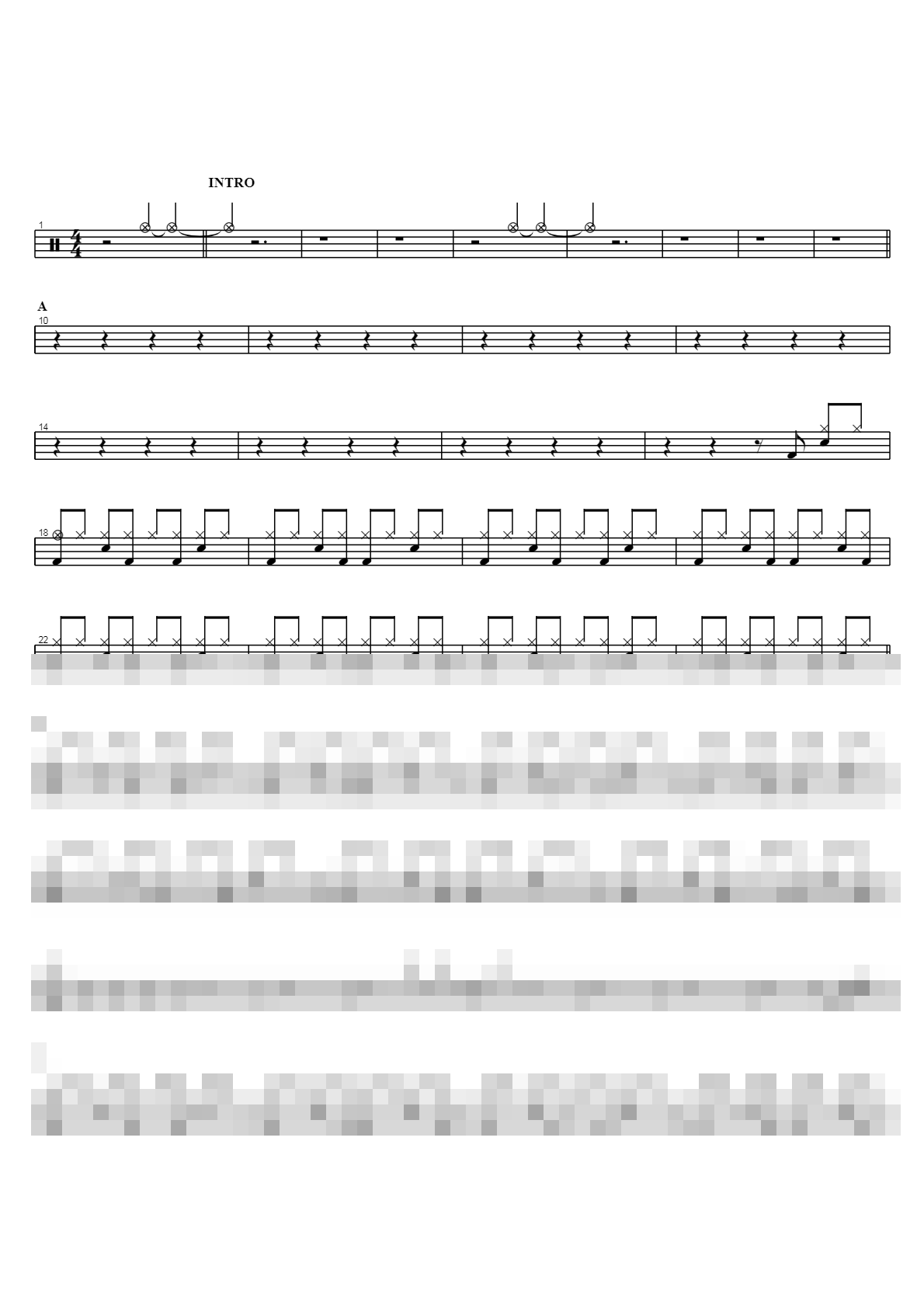 그대만 보여요 Sheet Music Preview
