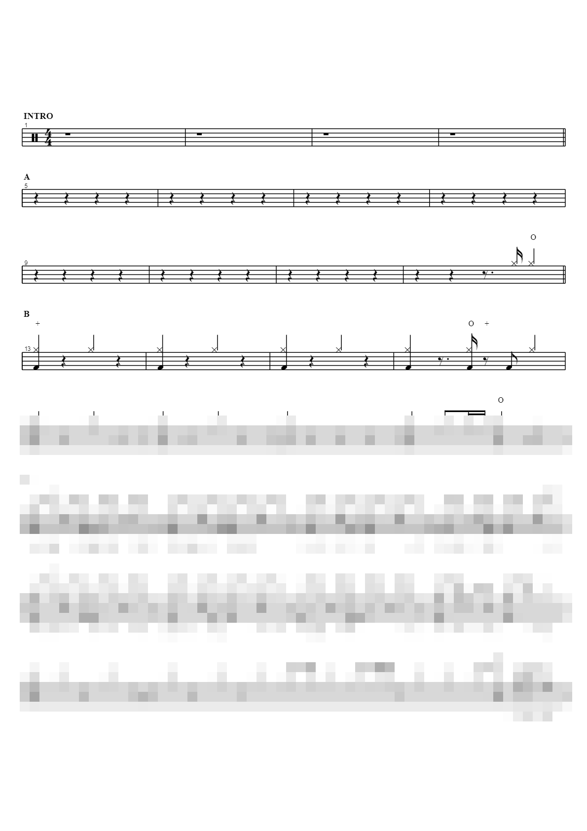 안녕 여자친구 Sheet Music Preview
