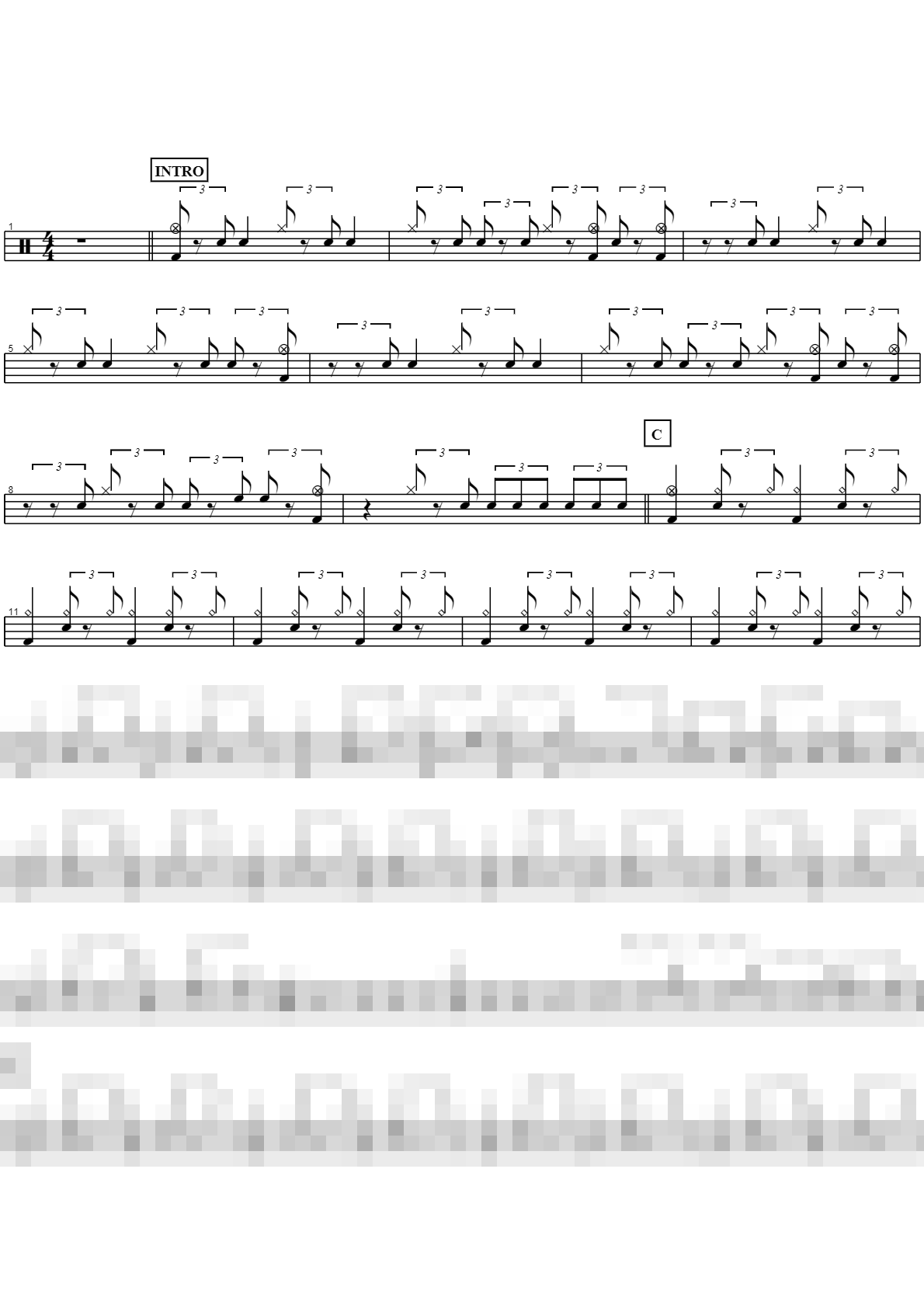 Cry Baby Sheet Music Preview