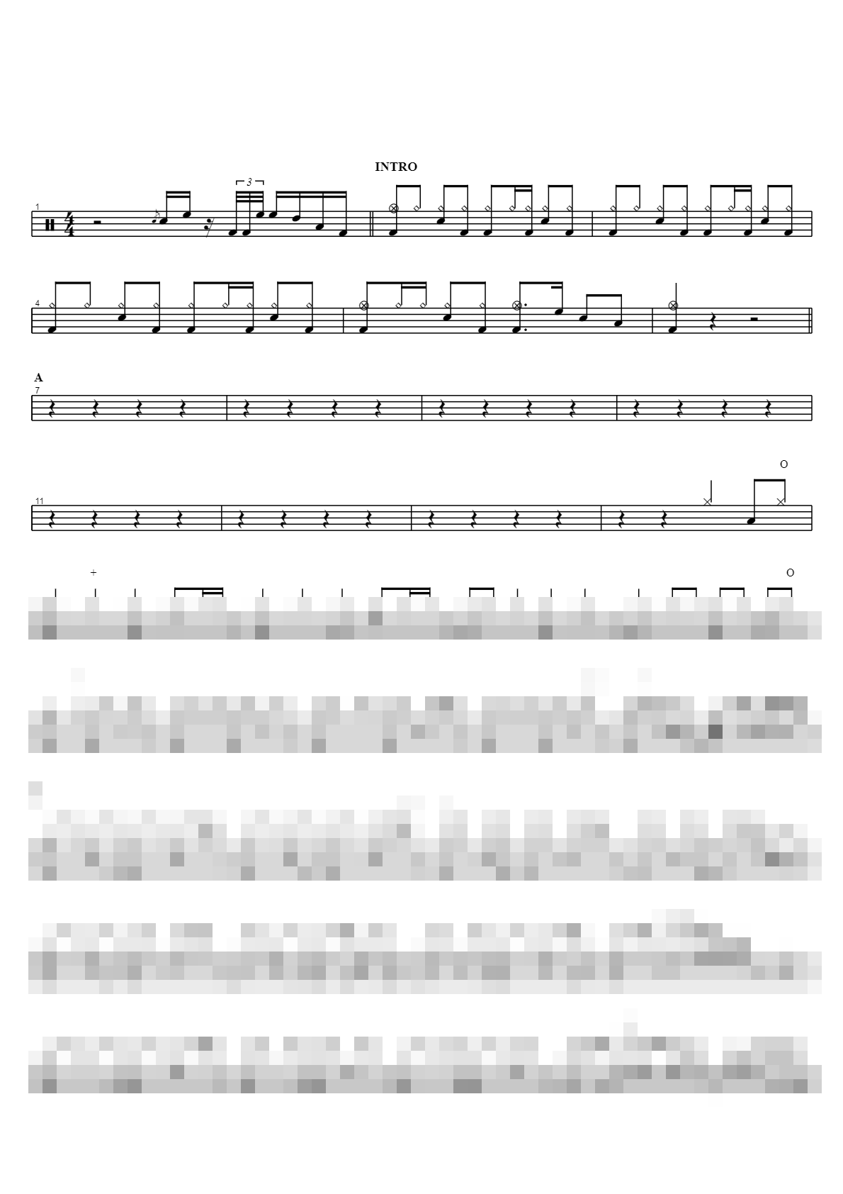 내일을 기다려 Sheet Music Preview