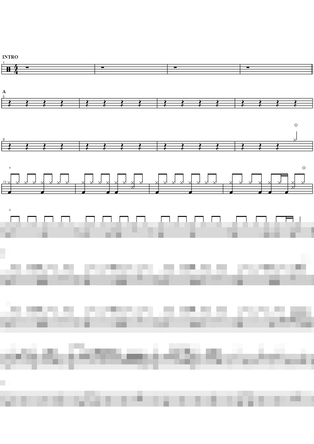 먼 훗날 Sheet Music Preview