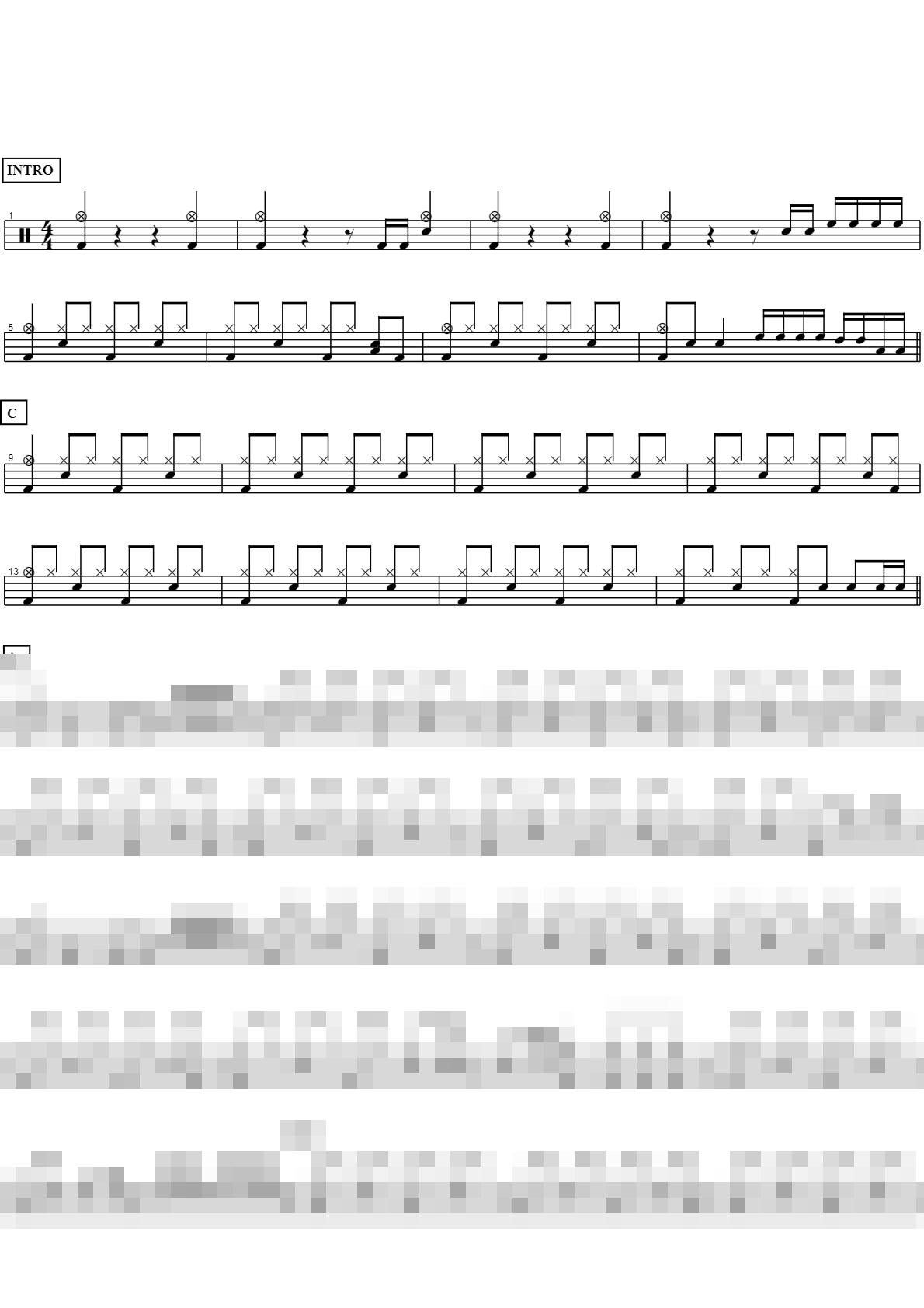 자기야 Sheet Music Preview