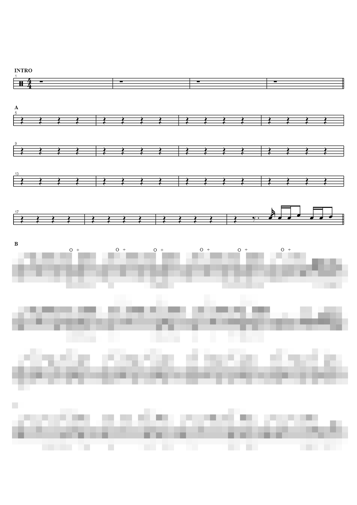 자꾸 보고 싶어 Sheet Music Preview