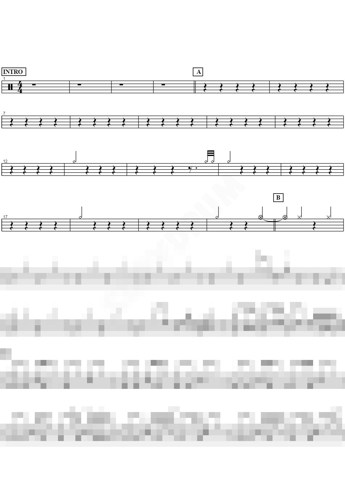 추억은 사랑을 닮아 Sheet Music Preview