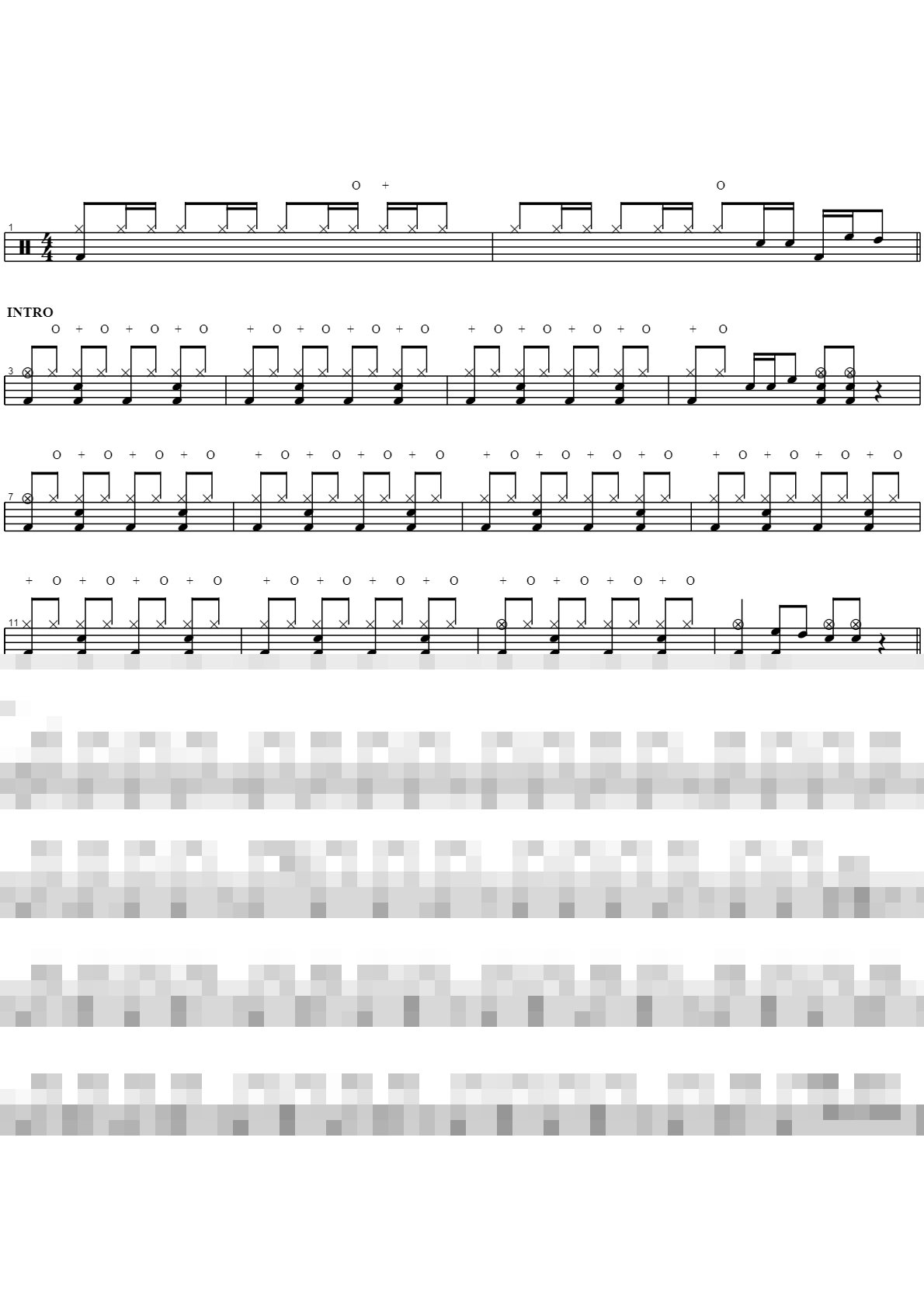 늦기전에 Sheet Music Preview
