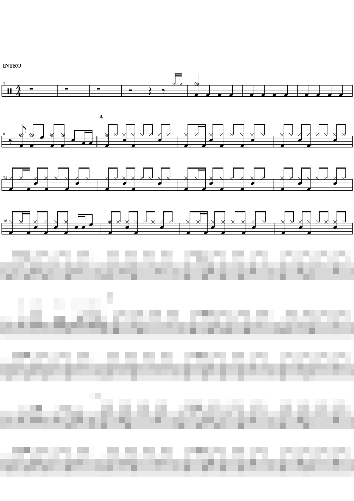 사랑하니까 Sheet Music Preview