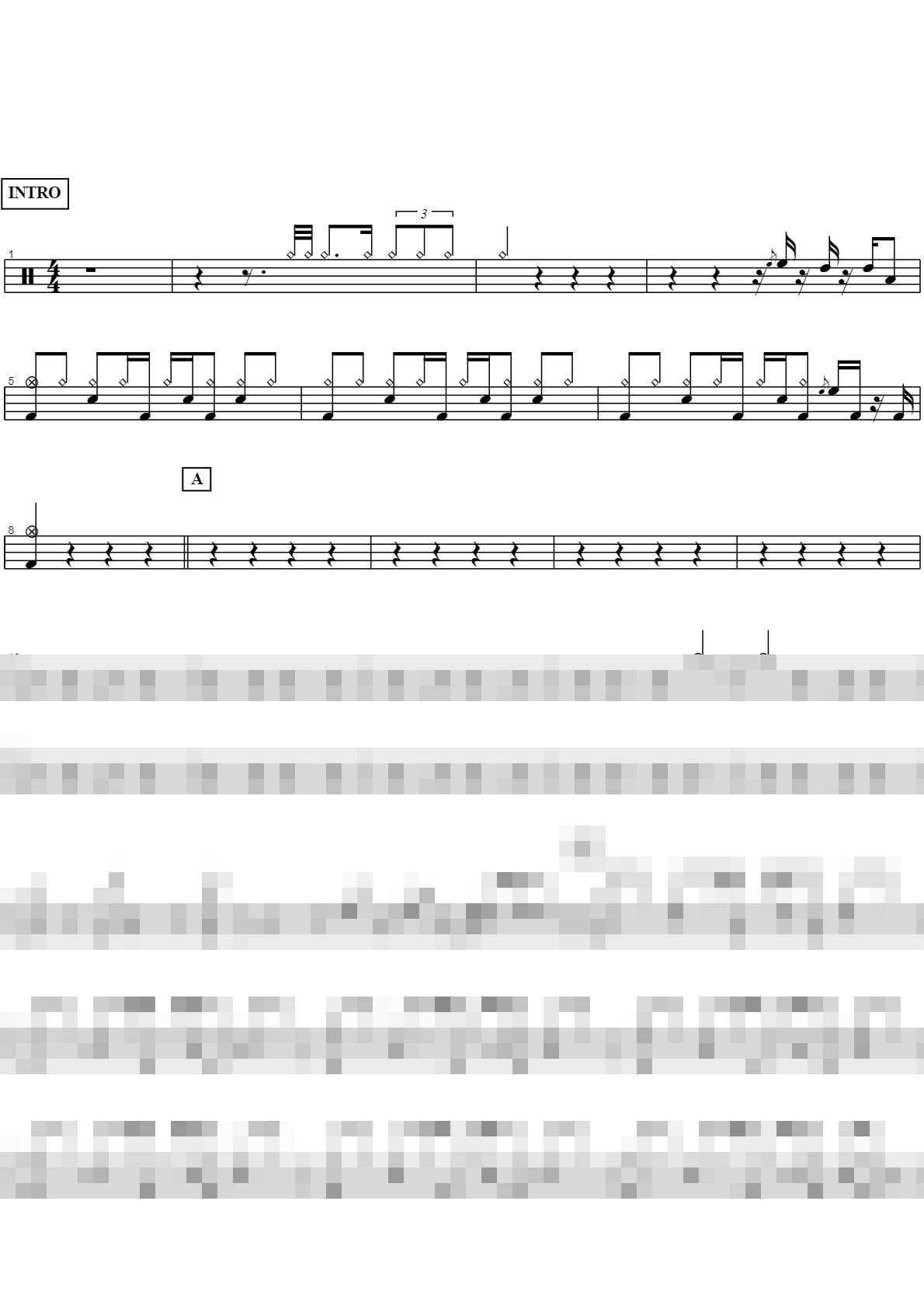 사랑은 가슴이 시킨다 Sheet Music Preview