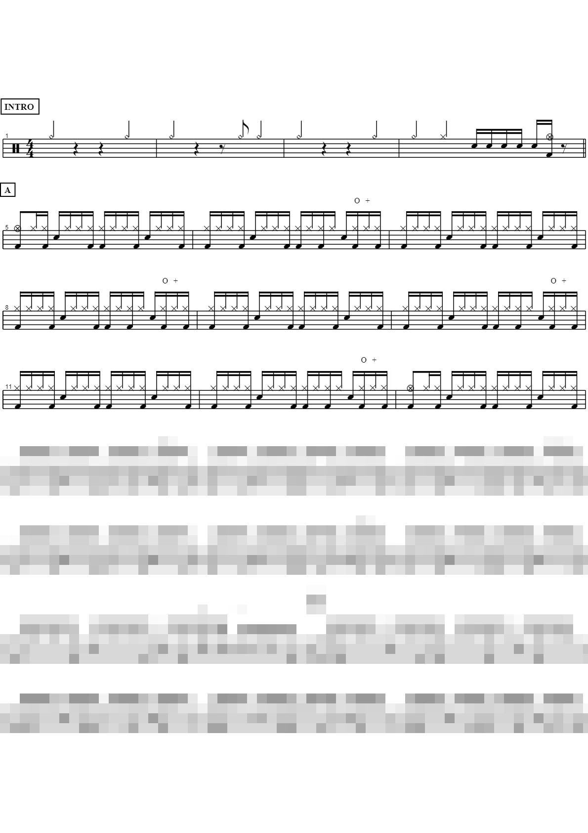 당신만이 Sheet Music Preview