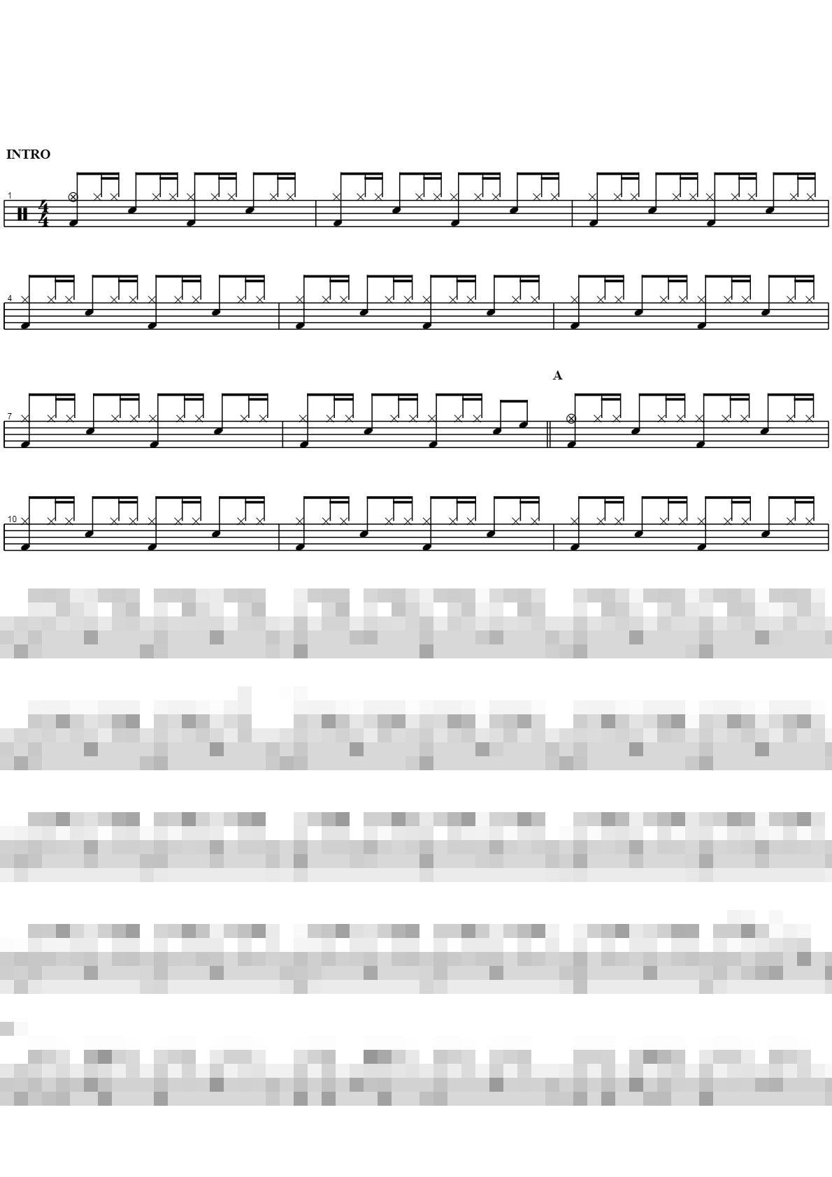 그대와 둘이 Sheet Music Preview