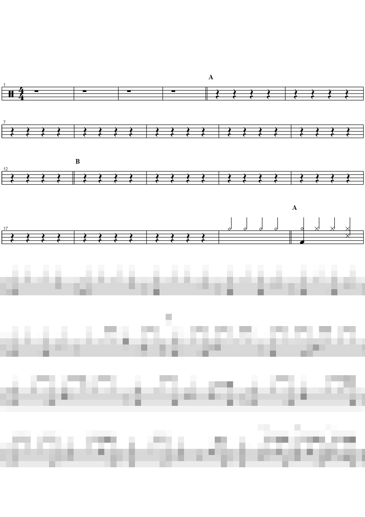 내 구주 예수를 더욱 사랑 Sheet Music Preview