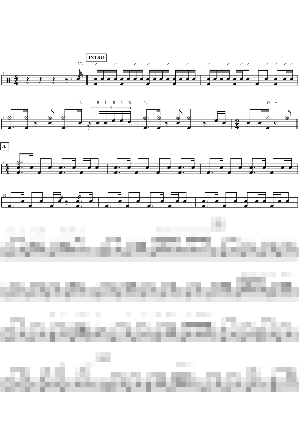 이날은 이날은 Sheet Music Preview