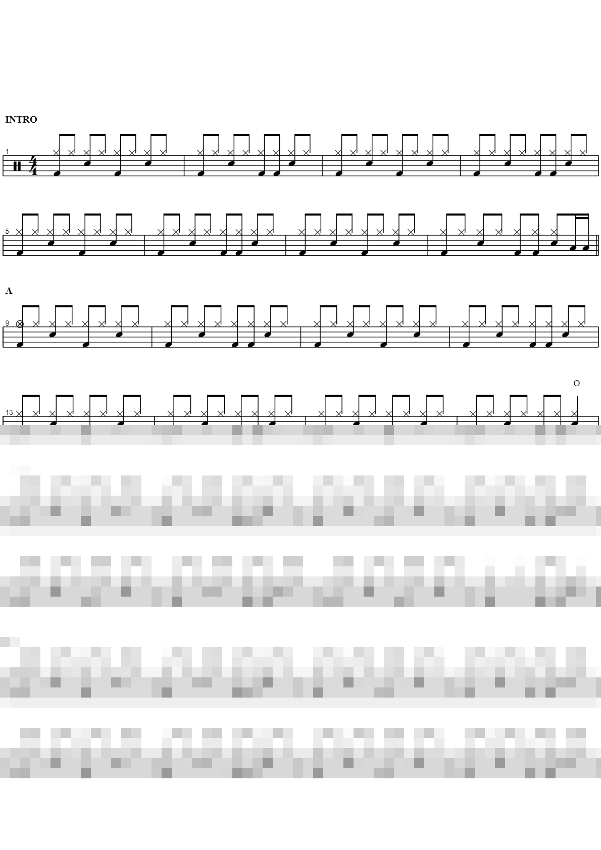 레시피 Sheet Music Preview