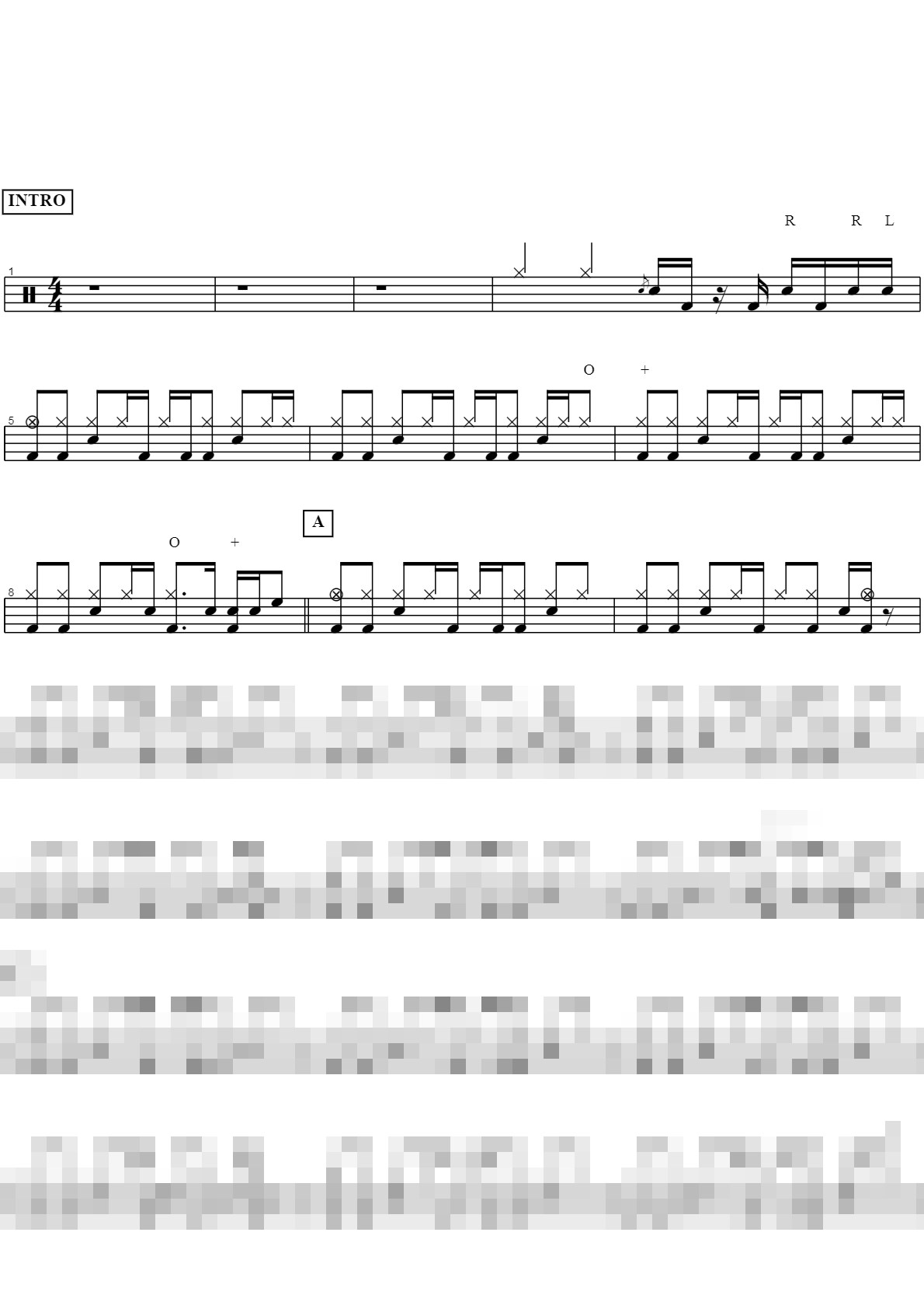 연극이 끝난후 Sheet Music Preview