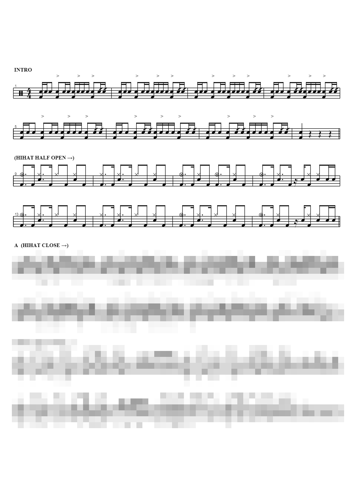 내 모든 것 Sheet Music Preview