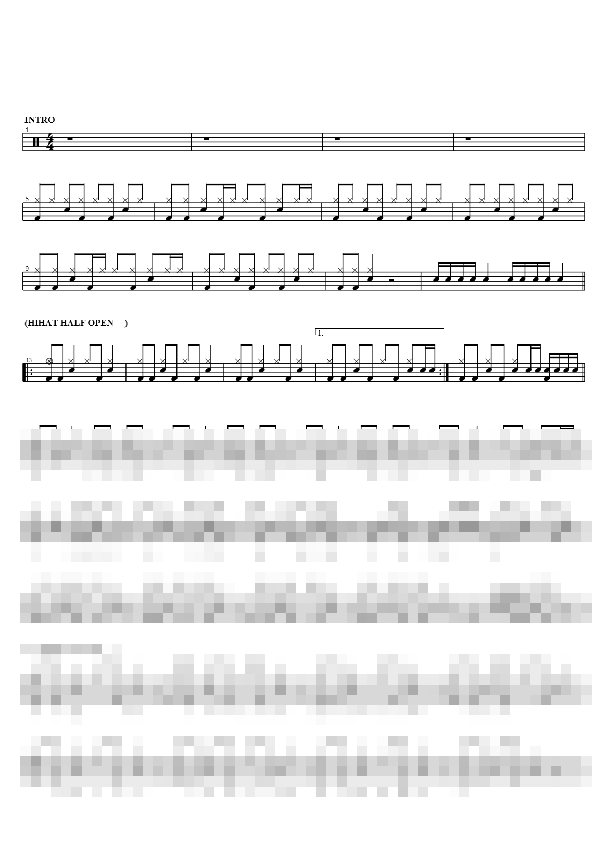 시대유감 Sheet Music Preview