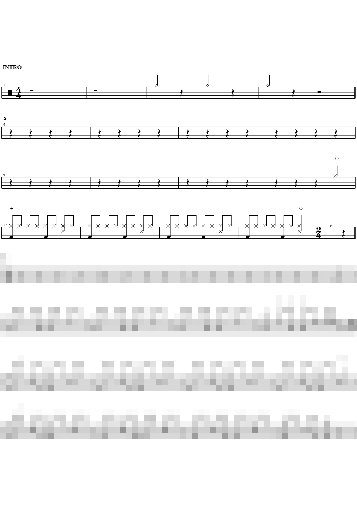 너의 모든 순간 (Every Moment of You) Sheet Music Preview