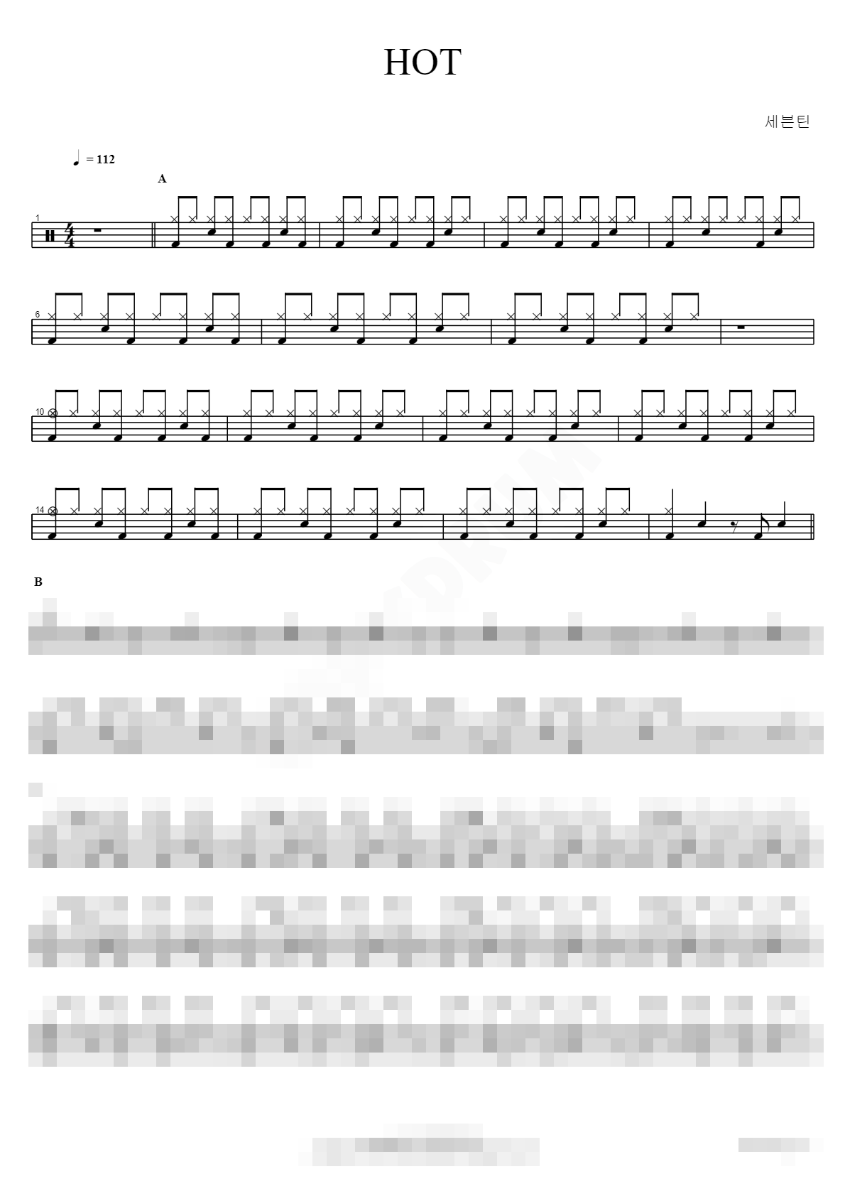 HOT Sheet Music Preview