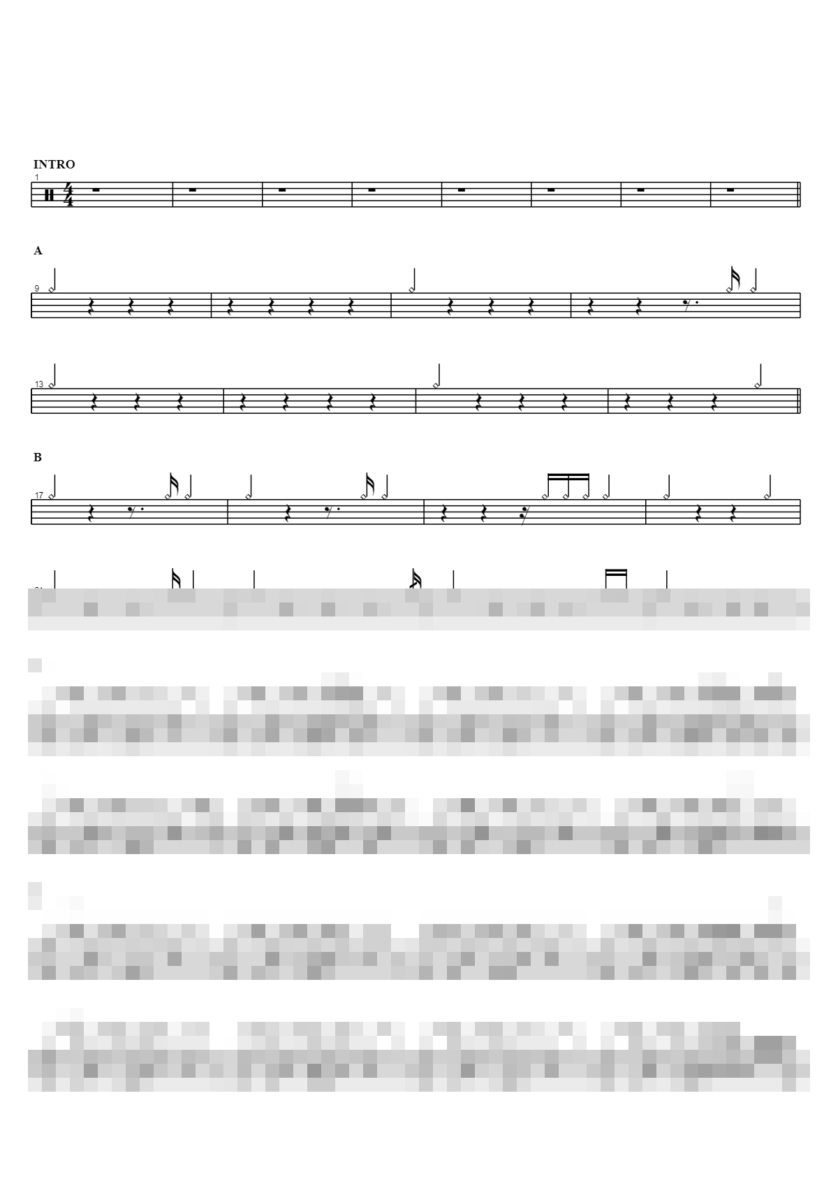 유리아이 Sheet Music Preview
