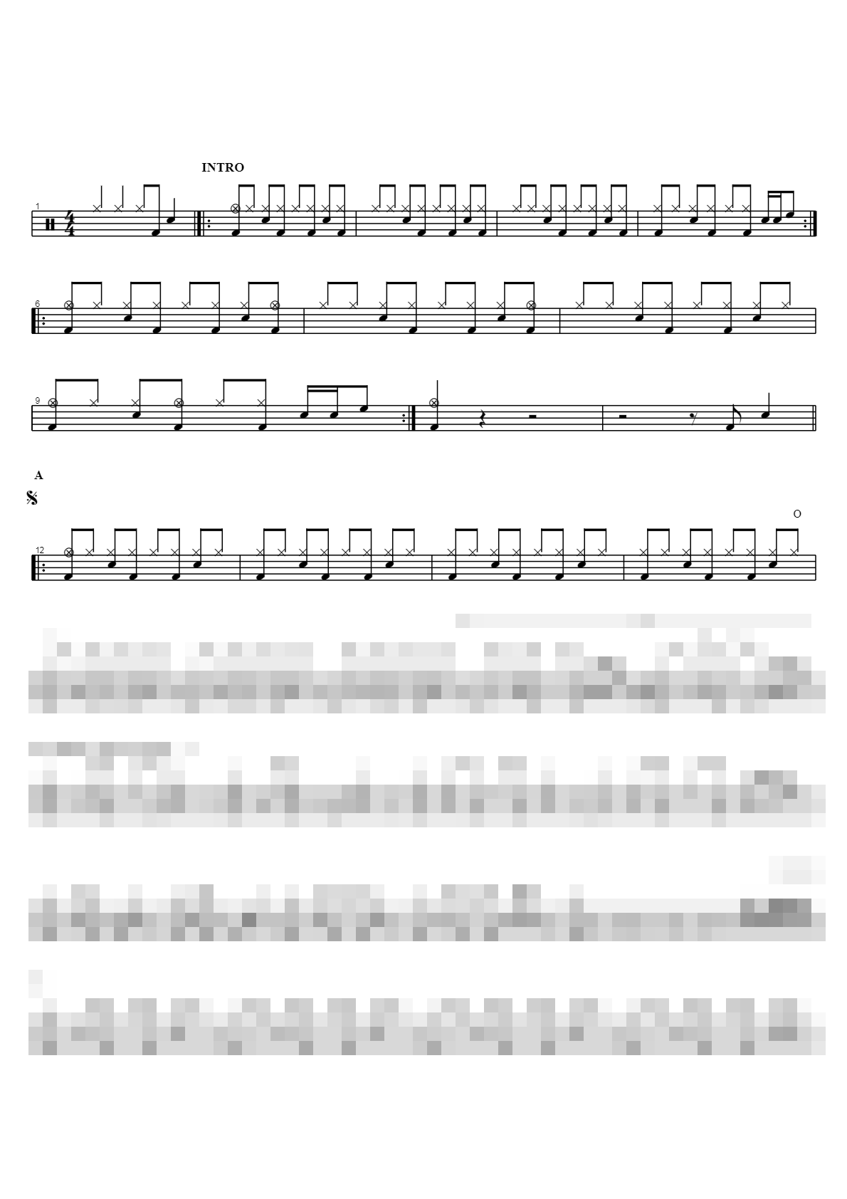 나로부터 시작되리 Sheet Music Preview