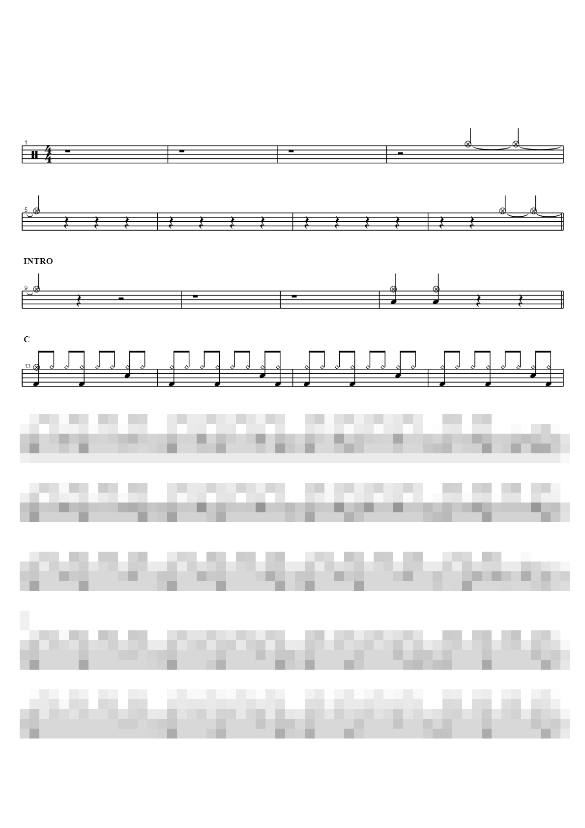 새벽이슬같은 Sheet Music Preview