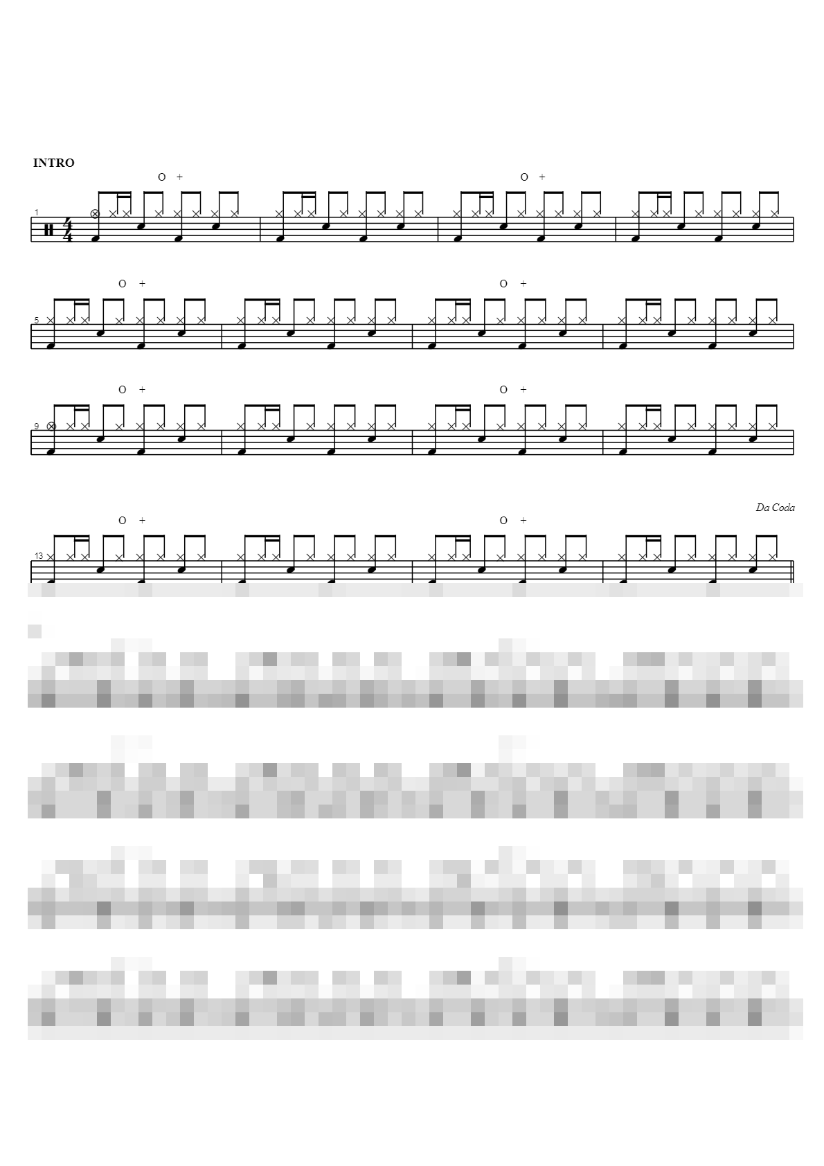 그집 앞 Sheet Music Preview