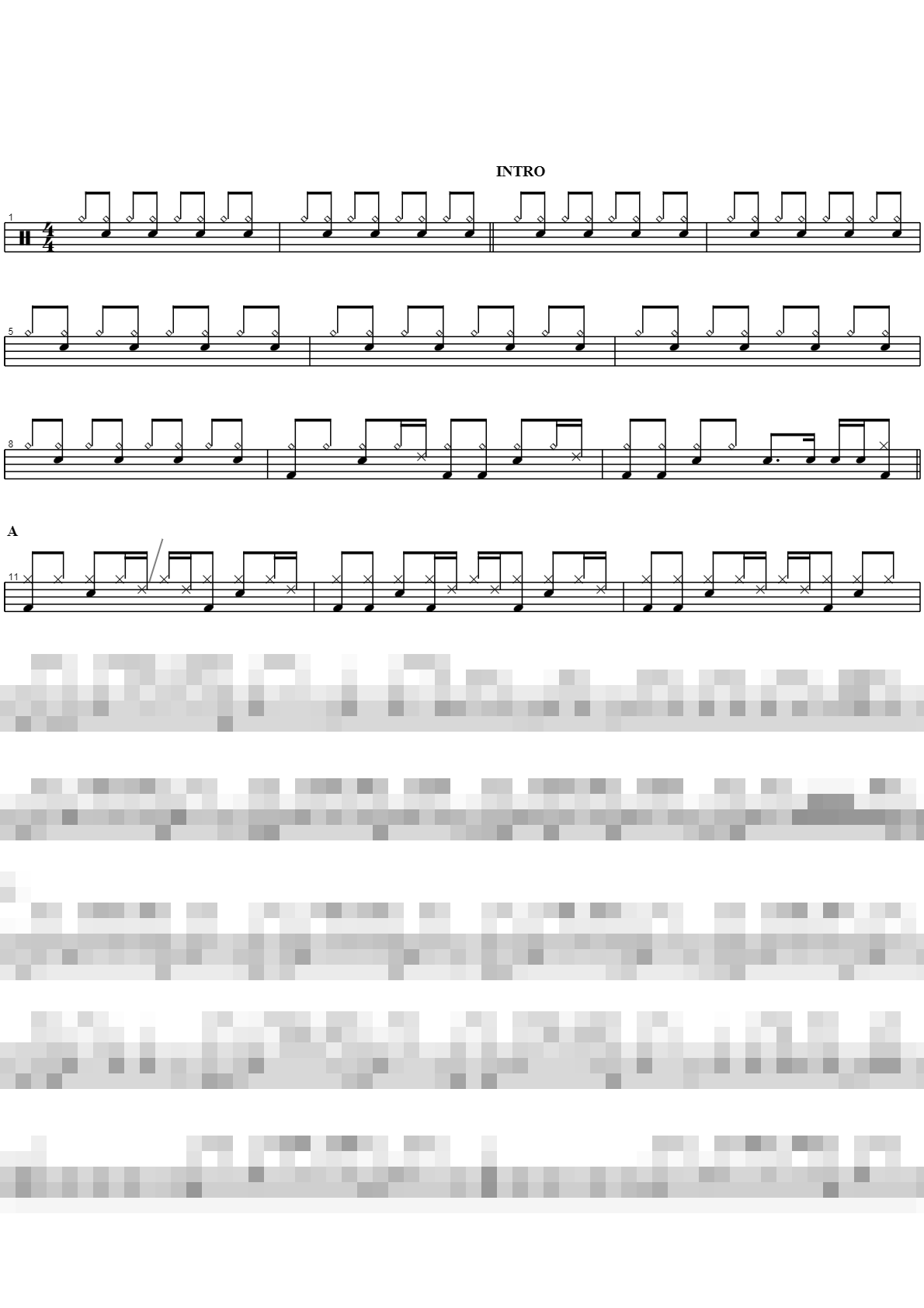한번쯤 Sheet Music Preview